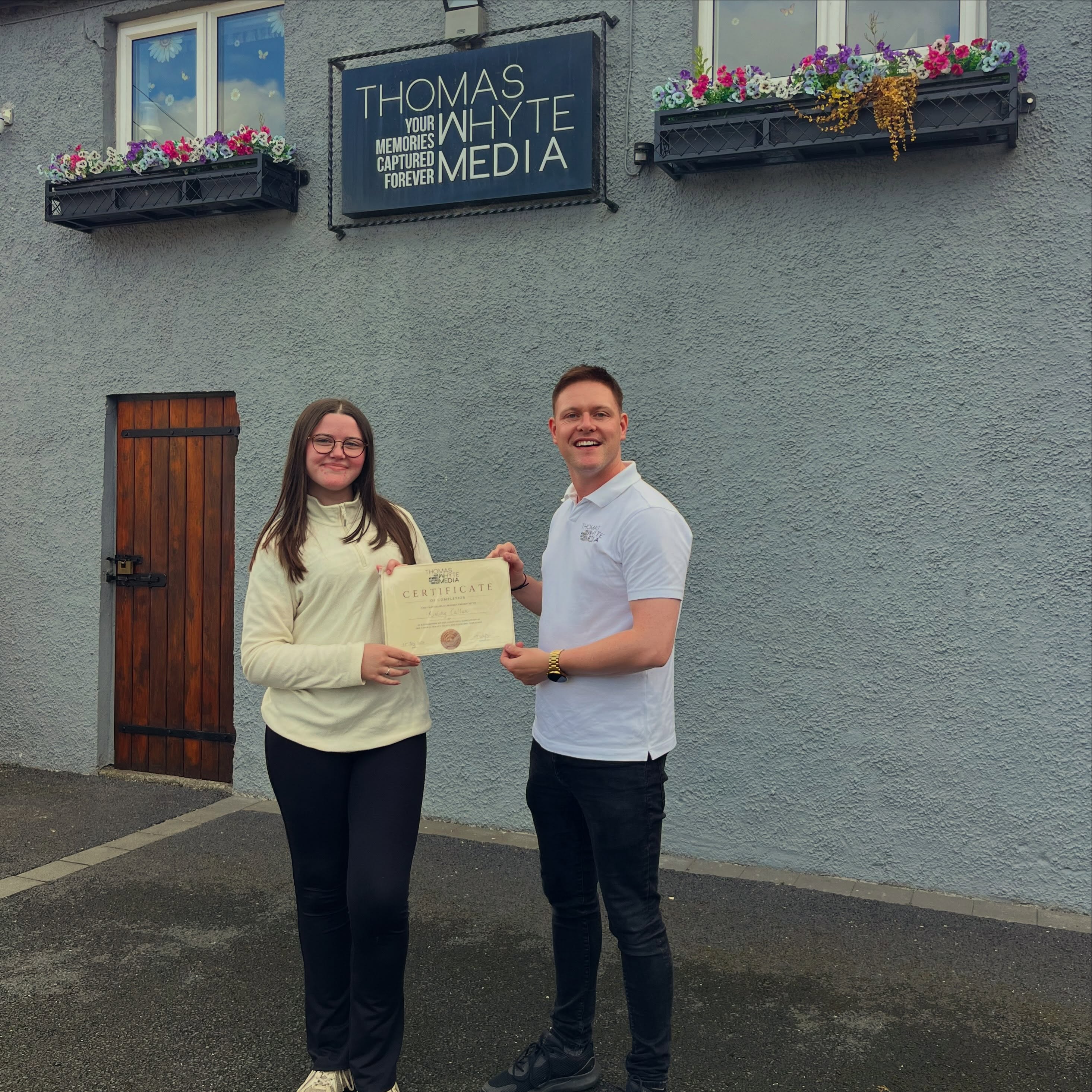 A pleasure to facilitate a Photography Workshop this afternoon for Aisling. She learned different photography techniques and skills along with the studio and editing software. Hope you enjoyed the experience! If this is something that you, your teenager or student would be interested in please contact Thomas on 0861799683 or info@thomaswhytemedia.com
#photographyworkshop #learning #skills #experience #makingmemories