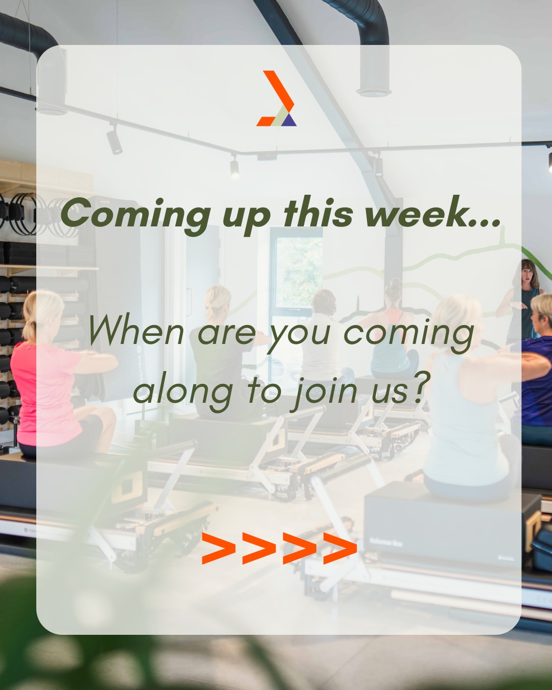 📢 Coming up this week..⠀
⠀
When are you coming along to join us? 🤗⠀
⠀
MONDAY ⠀
9.20am Relaxed Pilates (Beginner friendly)⠀
10.30am Pilates for Runners⠀
11.40am Reformer Pilates⠀
12.45 Simply Strength⠀
5.20pm Pilates for Runners⠀
6.30pm Relaxed Reformer (Beginner friendly)⠀
⠀
TUESDAY⠀
8am Strength for Runners⠀
9.20am Pilates Challenge⠀
10.30am Reformer Pilates⠀
5.20pm Reformer for Runners⠀
6.30pm Pilates for Runners⠀
7.30pm Social Run + Stretch⠀
8.30pm PUBLATES! 🍻 ⠀
⠀
WEDNESDAY ⠀
12.15pm Pilates Challenge (online)⠀
12.30pm Simply Strength⠀
5.20pm Reformer Pilates⠀
6.30pm Reformer for Runners ⠀
⠀
THURSDAY⠀
9.20am Reformer Pilates⠀
10.30am Pilates for Runners ⠀
11.30am Social Run & Stretch⠀
5.20pm Pilates for Runners ⠀
6.30pm Pilates for Runners ⠀
⠀
FRIDAY⠀
7.15am Reformer Pilates⠀
9.20am Reformer for Runners⠀
10.30am Relaxed Reformer (Beginner friendly)⠀
11.45am Strength for Runners⠀
⠀
Full details of rates and packages on the site 👀⠀
⠀
#Runlates #Shrewsbury #PilatesStudio #ReformerPilates #PilatesforRunners
