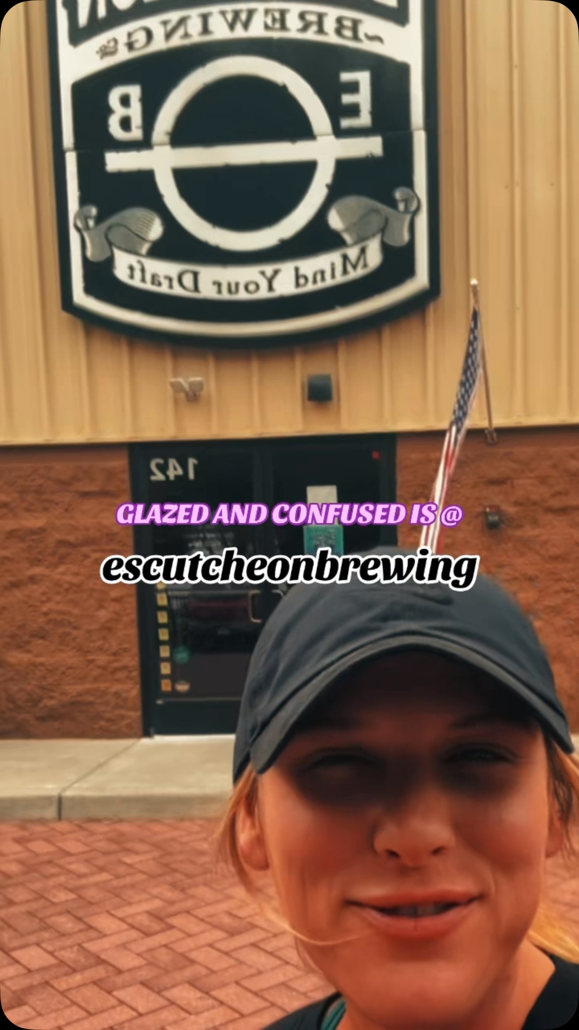 POP UP AND POP OFF 💋 #escutcheonbrewing #getglazed #alwaysbaked #glutenfree #donuts