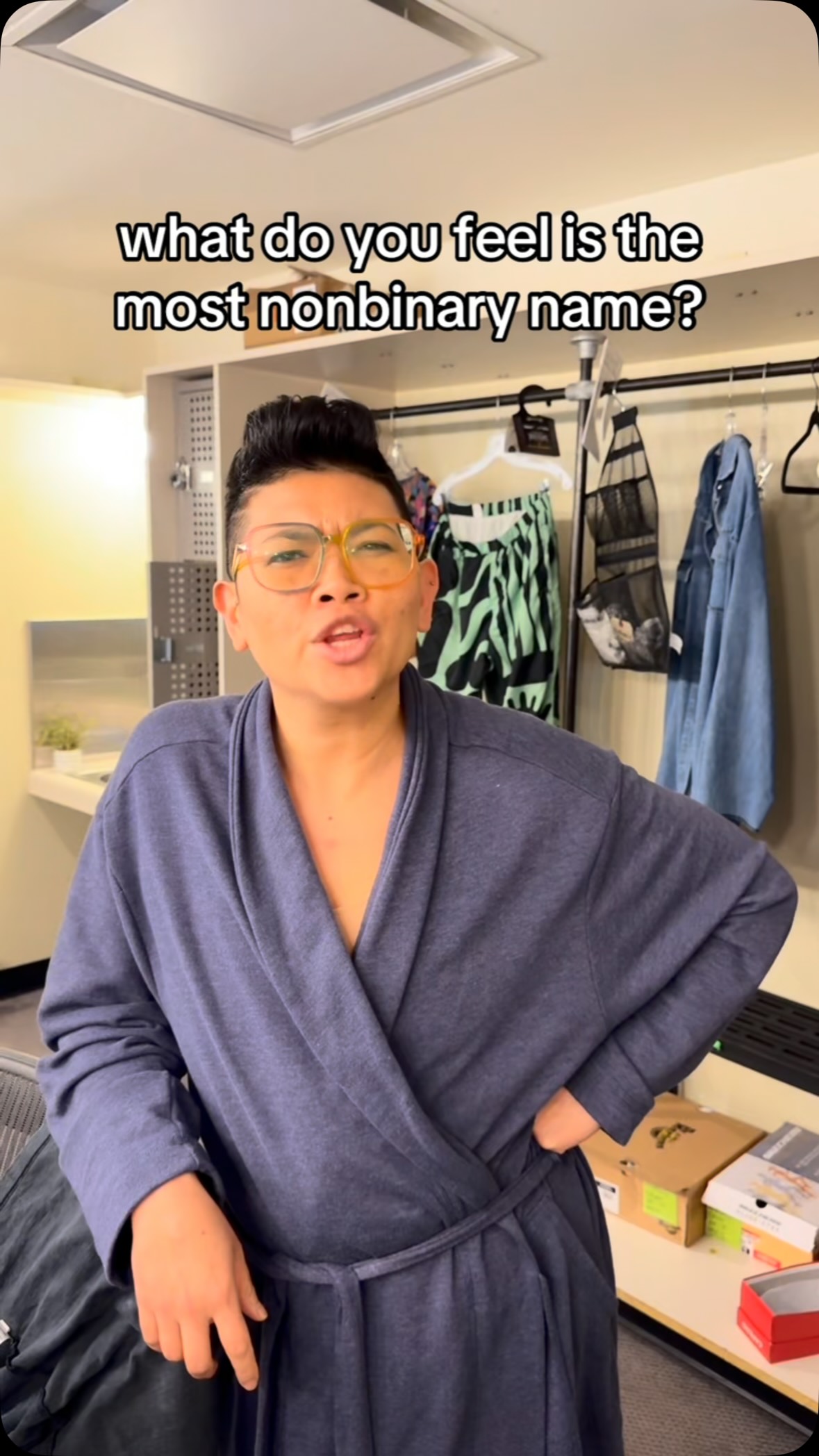 The character’s name is literally Moss. 😭🌿 Looking for some queer-affirming characters in a musical? Come see The Potluck before we close on August 9.