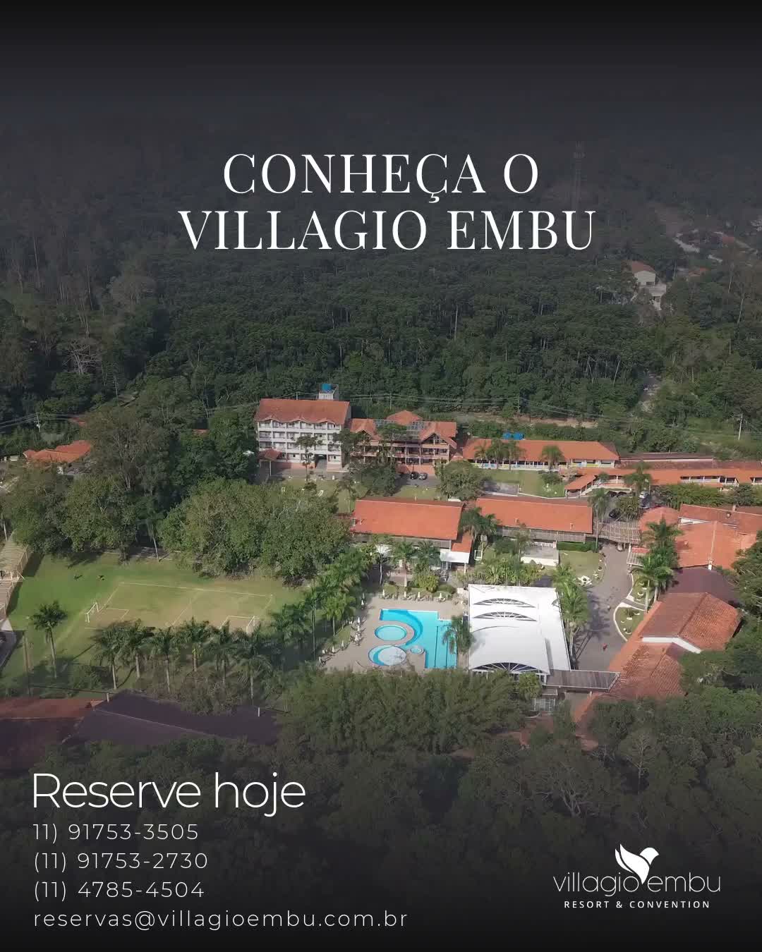 Antes de escolher seu próximo destino, que tal conhecer um resort onde natureza, conforto e lazer se encontram a apenas 30 minutos de São Paulo? 🌿
No Villagio Embu Resort & Convention, você encontra piscinas, área verde, recreação para toda a família, gastronomia especial, atividades ao ar livre, espaços esportivos, ambiente pet friendly e toda a tranquilidade de Embu das Artes.
Seja para um fim de semana, férias ou uma pausa na rotina, aqui cada momento é um convite para criar novas memórias.
📍 Venha descobrir por que tantos hóspedes voltam ao Villagio Embu. Sua primeira experiência pode ser o início de muitas outras.
#VillagioEmbu #Resort #EmbuDasArtes #TurismoSP #ViagemEmFamília #Férias #HotelPertoDeSP #Lazer #Natureza #DescubraOVillagio
