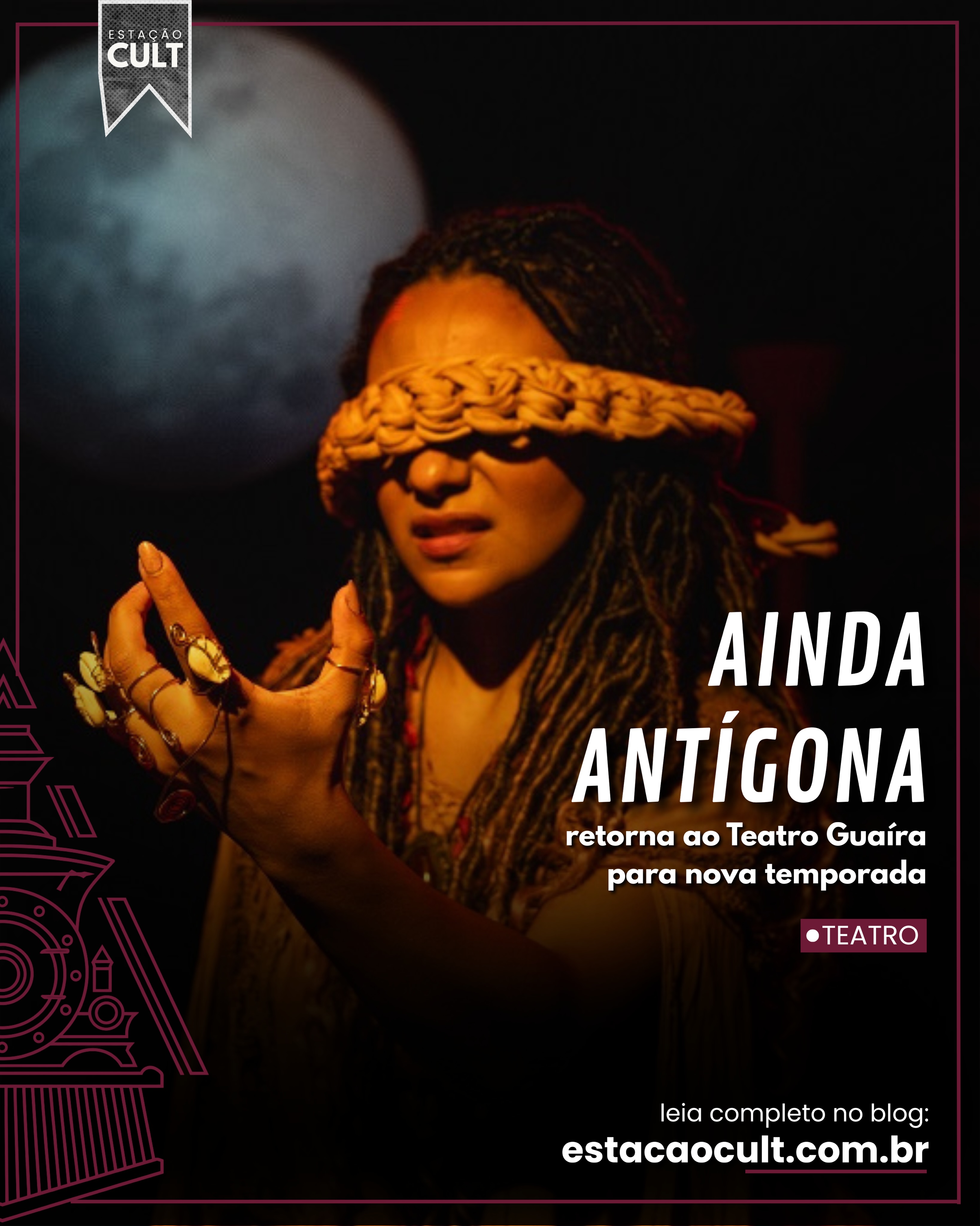 🎭 Um clássico que continua desafiando o presente
Quem decide o que é justo?
Essa pergunta atravessa séculos e continua ecoando em “Ainda Antígona”, espetáculo que retorna a Curitiba após conquistar o público e registrar sessões lotadas durante o Festival de Curitiba.
Entre os dias 30 de julho e 9 de agosto, a montagem ocupa o Miniauditório Glauco Flores de Sá Brito, no Teatro Guaíra, apresentando uma releitura contemporânea do clássico de Sófocles.
Com direção e adaptação de Leo Campos, a peça coloca em cena temas que permanecem atuais: autoridade, resistência, liberdade, justiça e o direito de questionar estruturas de poder.
Além da força da dramaturgia, o espetáculo aposta em uma experiência sensorial marcante, com música executada ao vivo, cenografia, iluminação e figurinos que aproximam a plateia da intensidade vivida pelos personagens.
Depois do sucesso no Festival de Curitiba, esta é uma nova oportunidade para conhecer uma produção que reafirma a força do teatro independente paranaense e mostra como um texto escrito há mais de dois mil anos continua dialogando com o nosso tempo.
📍 Miniauditório Glauco Flores de Sá Brito – Teatro Guaíra
📅 30 de julho a 9 de agosto
🗓️ Quinta a domingo
💬 Você prefere assistir a releituras contemporâneas de grandes clássicos ou montagens mais fiéis ao texto original?
📖 Leia a matéria completa no Estação Cult pelo link da bio e siga @estacao.cult para acompanhar os principais espetáculos e eventos culturais de Curitiba.
#aindaantigona #teatro #teatroguaira #curitiba #estacaocult