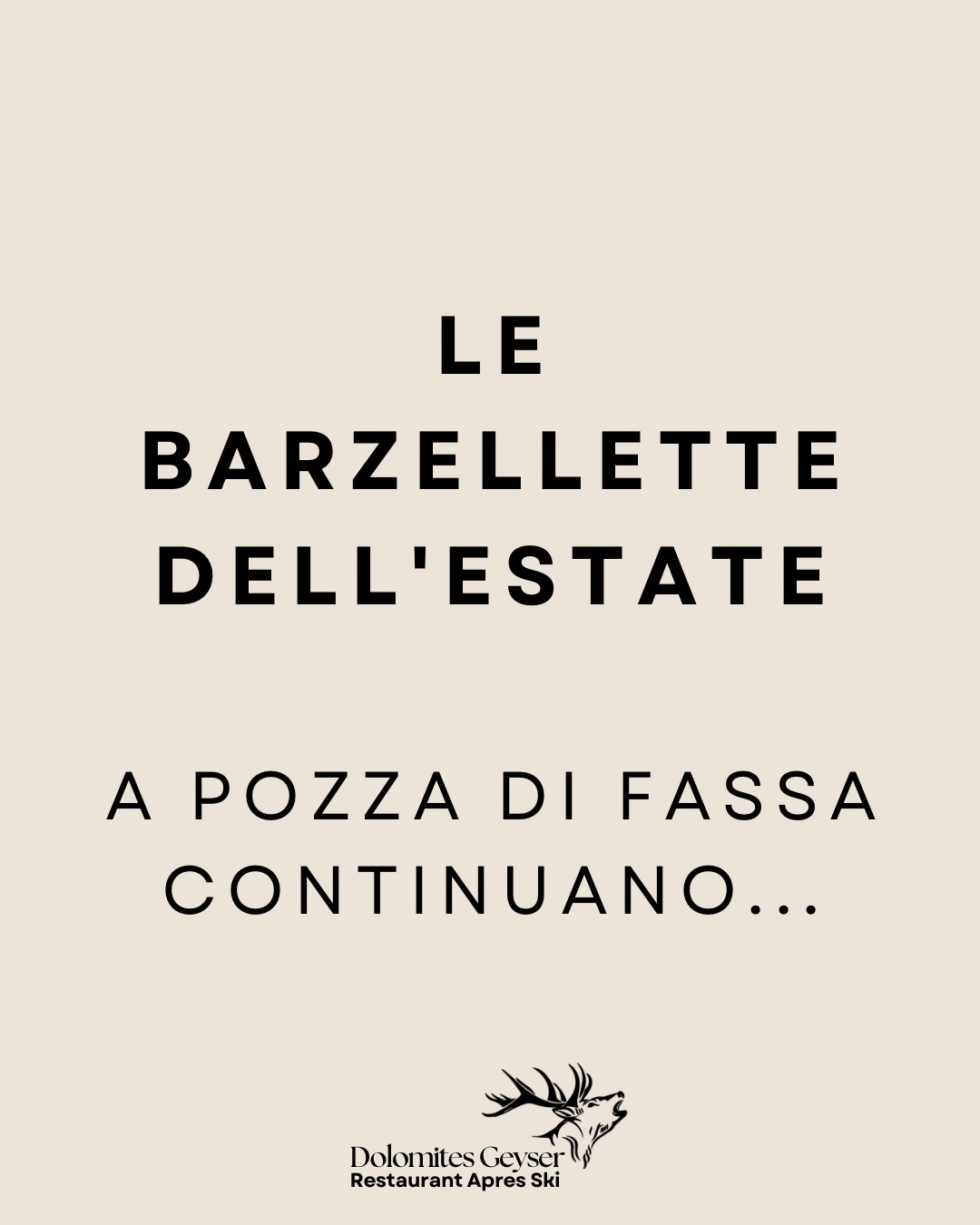 Ci piace organizzare eventi.
Non essere protagonisti di storie inventate.
Per questo, oggi, facciamo chiarezza.
👉 Scorri il carosello.
#dolomitesgeyser #visitvaldifassa #pozzadifassa