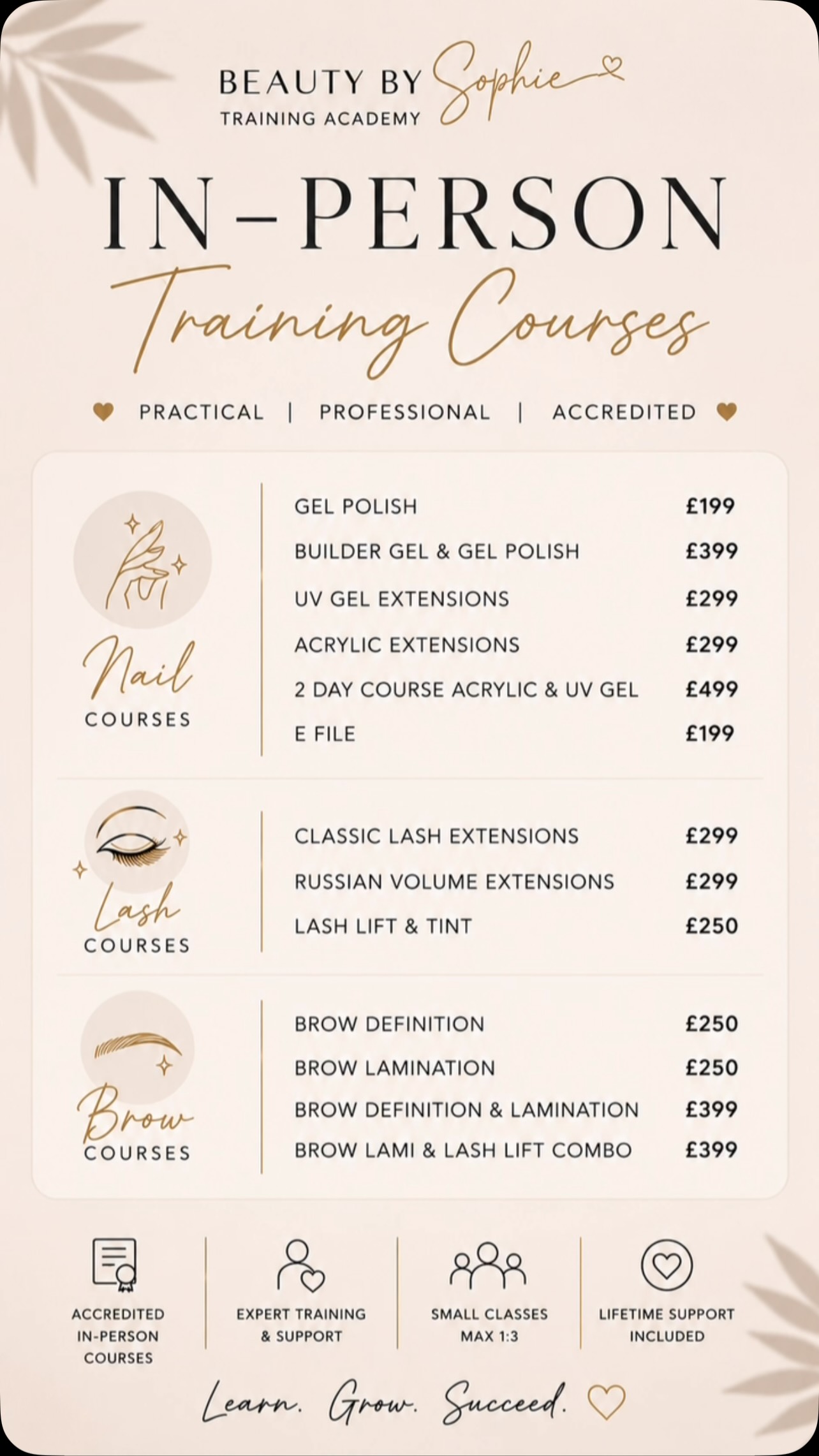 ✨ “Do I still offer in-person training?” ✨
The answer is YES… absolutely! 🙌
While my online courses are incredibly popular, I still offer fully accredited, insurance-recognised in-person beauty training for those who learn best with hands-on support.
Here’s what you can expect:
✔️ Fully accredited & insurance-recognised qualifications
✔️ 1-1 or small group training
✔️ Tailored training dates to fit around your schedule
✔️ Hands-on practical experience with expert guidance
✔️ Ongoing support even after you’ve qualified
✔️ Perfect for complete beginners or experienced beauty professionals looking to add new treatments
✔️ Klarna & Clear pay available to spread the cost of your training
✔️ I can also travel to your salon and train you or your team of therapists, making it easy to upskill your staff without leaving your workplace.
Whether you’re looking to start a brand-new beauty career, add new treatments to your business, or train your whole salon team, I’ll support you every step of the way.
📍Train with me in Nottingham or let me bring the training to your salon.
📩 Send me a message to find the perfect course for you and let’s get you qualified!
#beautyeducator #beautytraining #beautycourses