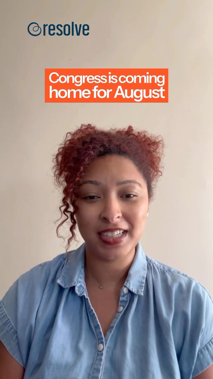 Tomorrow is the day.
Congress is on recess and your lawmakers are back home in your state. That means the window to reach them in person is wide open and we are going to show you exactly how to use it.
Join RESOLVE tomorrow for our August Congressional Recess Training and learn how to reach your lawmakers through town halls, office visits, calls, and letters. Whether you have never contacted a lawmaker before or you are a seasoned advocate looking to sharpen your approach, this one is for you.
Tuesday August 4th at 7 PM ET. Grab your spot at the link in bio. Tomorrow night we will show up together.