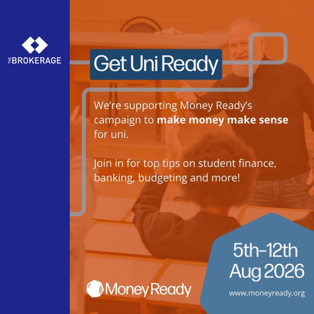 We’re proud to be supporting @Money Ready for this week's Get Uni Ready campaign.
Uni life is exciting but can be expensive. That’s why we’re backing the #GetUniReady campaign by @MoneyReadyUK that’s helping soon-to-be students understand their money before term starts.
Join the conversation from 5-12 August! 🎓
Whether you’re a student, parent, or someone with helpful money hacks to share, join the conversation, repost your favourite tips, and help others get Money Ready for uni.
#GetUniReady #MakeMoneyMakeSenseForUni #MoneyReady