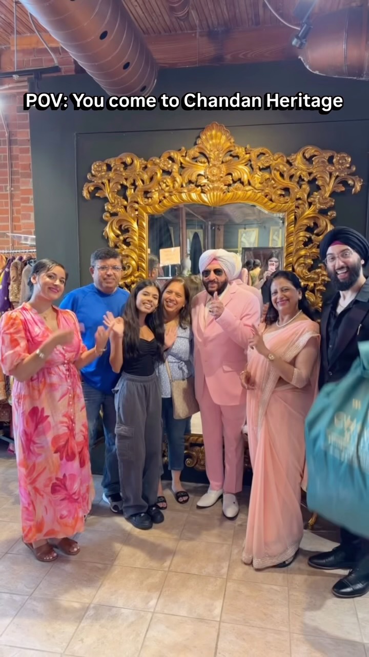 POV: You walk into Chandan Heritage
Where every visit feels like family and every outfit feels like a celebration.
Come say hi, we’re waiting for you!
.
#ChandanHeritage #ShopLocalBrampton #BramptonBoutique #DesiFamily #SouthAsianStyle