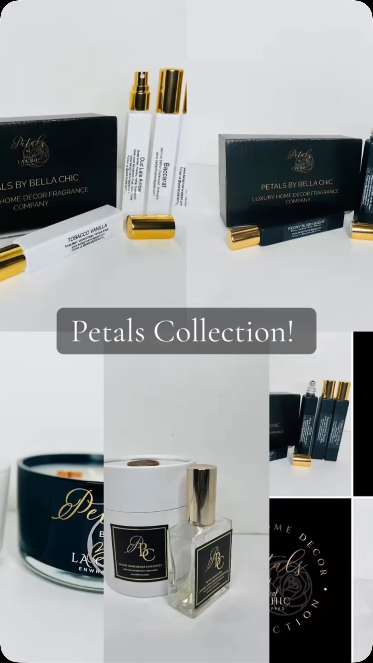 Luxury is in the details. ✨ At Petals Collection, every scent is designed to elevate your everyday moments.
🕯️ Our 18oz luxury soy candles fill your space with long-lasting fragrance.
🌿 Refresh any room instantly with our elegant room sprays.
✨ Take your favorite scents wherever you go with our travel roller & travel spray sets—perfect for your purse, travel bag, or everyday touch-ups.
Whether you’re creating a cozy home, searching for the perfect gift, or treating yourself, Petals Collection has a fragrance for every moment.
Experience luxury. Experience Petals Collection. 🤍
#PetalsCollection #LuxuryCandles #RoomSpray #TravelFragrance #HomeLuxury