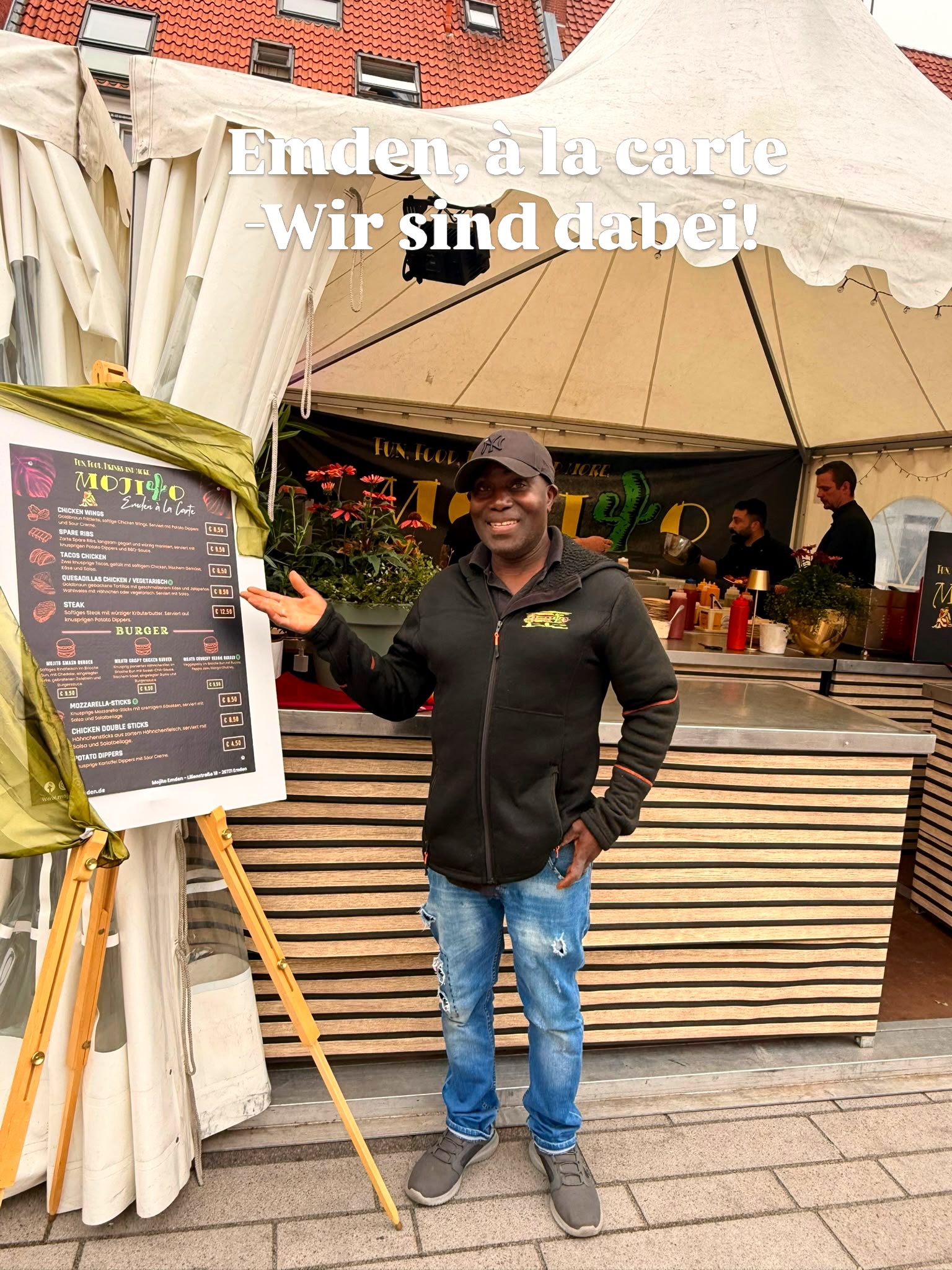 Emden à la carte: Wir sind dabei! 🍴✨
Wir sind noch heute und morgen für euch da und freuen uns riesig darauf, euch alle zu sehen! Kommt unbedingt vorbei, schaut an unserem Stand vorbei und verbringt eine tolle Zeit mit uns.
📍 Emden, am Neuen Markt
⏳ Noch heute und morgen!
#EmdenÀLaCarte #Emden #WirSindDabei #EmdenLiebe #SupportLocal Foodie