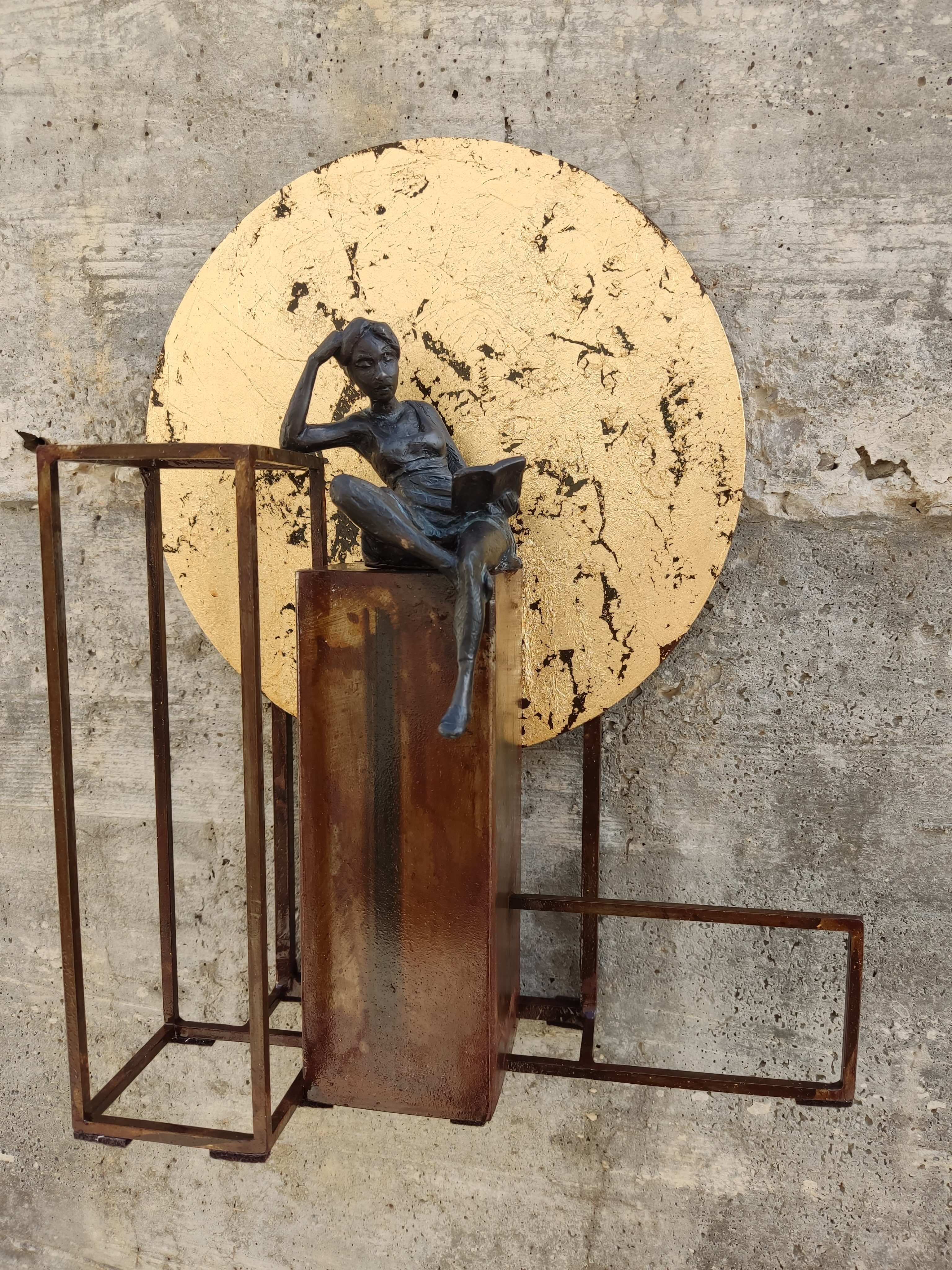 The lovely “Madame Bovary” from sculptor .
Made of bronze, iron with gold leaf, this lovely lady measures 12.5” h x 8.5” w x 6” d. She can hang on the wall or sit on a table top.
You can find “Madame Bovary” and a wonderful collection of sculpture form Artigasplans, now on view and available for purchases exclusivley @thewitgallery
For more information and purchases, please visit our website thewitgallery.com, contact info@thewitgallery.com or DM to inquire.
.
.
.
.
.
.
.
.
Art | Art Gallery | Museum | Art Collection | Collection | Artist | Contemporary | Art Collector | Glass | Blown Glass | Painting | Gallery | Modern | Florida | Fashion | Massachusetts | Berkshires | Photo | Reels | Artwork | Sculpture | Business | POV | Discover | Explore | Collector | Boston