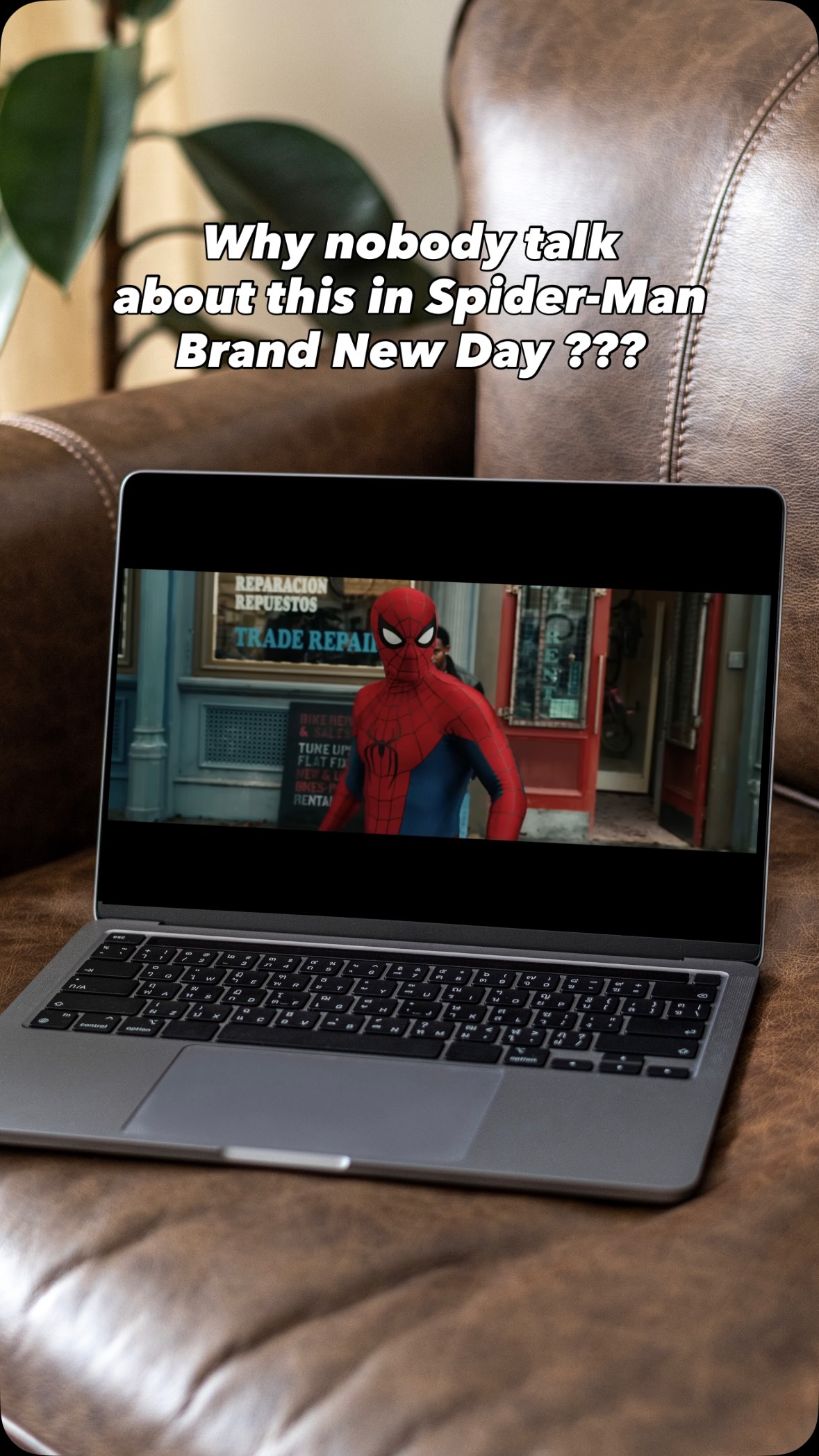Spider-Man + Tame Impala + Bad Bunny >>>
@spidermanmovie @tameimpala @sonypicturesfr #spiderman #spidermanbrandnewday #tameimpala #spidermanedit #badbunny