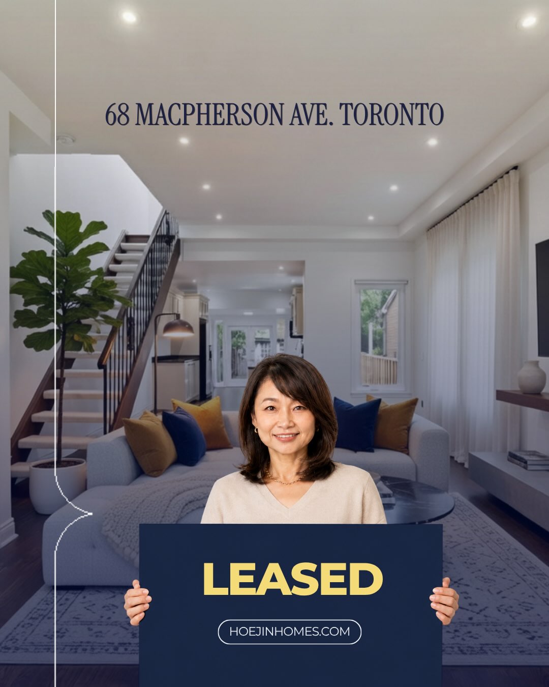 Congratulations to my landlord clients! 🎉
This was a truly unique rental property in the area. After adjusting our marketing strategy, the listing generated multiple offers and tremendous interest. The revised approach ultimately led to securing A+++ tenants while achieving a higher **total monthly rental income** for my clients.
Wishing the tenants all the best in their new home. Thank you to both parties for your trust throughout the entire process!
Helping people find homes that support fulfilling lives.
Hoejin Wang | Hoejin Homes
RE/MAX All-Stars Realty Inc.
Stouffville & York Region REALTOR®
📱 | DM Hoejin
📞 | 416.892.3511
📧 | hoejinhomes@gmail.com
💻 | hoejinhomes.com
#StouffvilleRealtor
#YorkRegionRealtor
#StouffvilleRealEstate
#StouffvilleLiving
#YorkRegionHomes