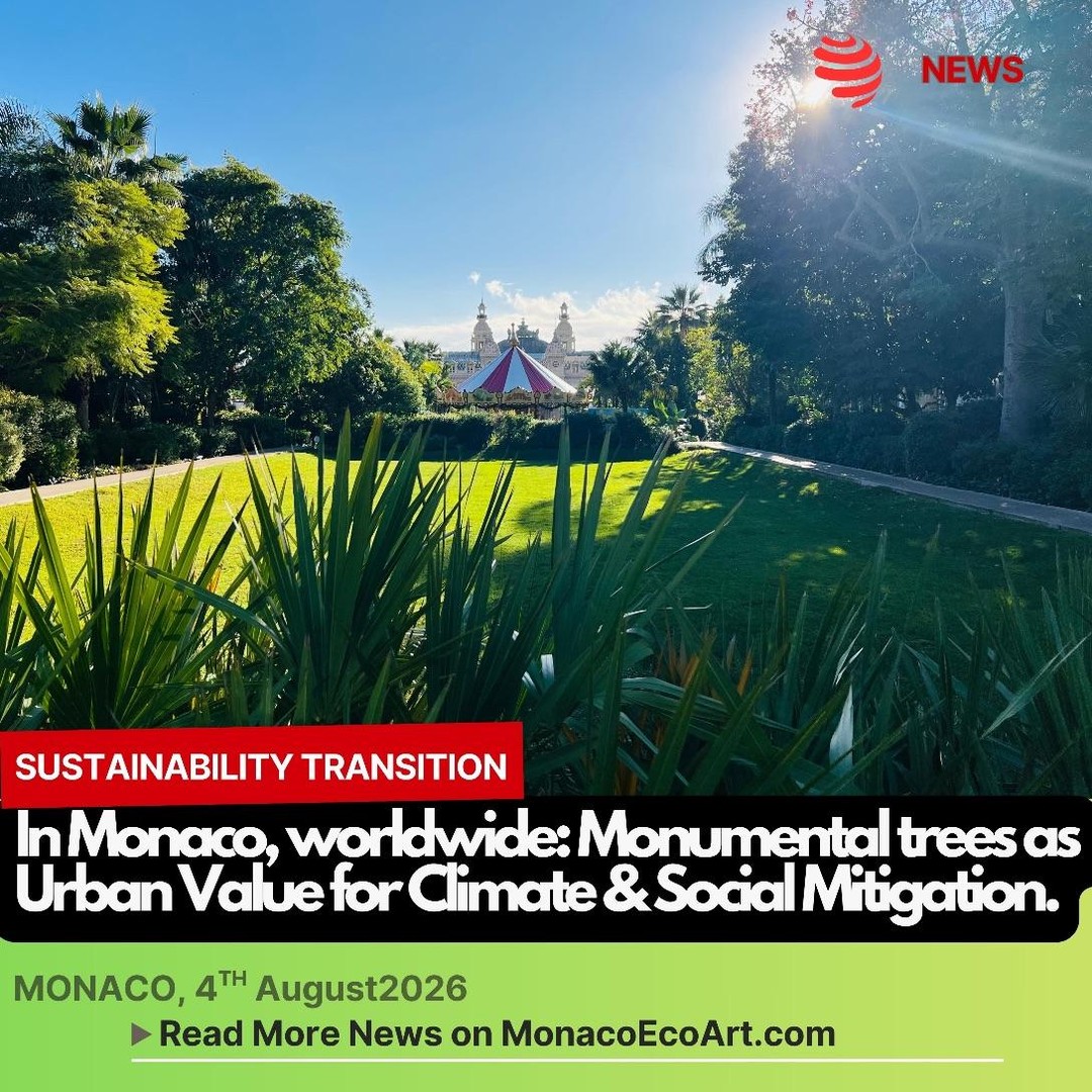 ✒🇲🇨MONACŒCOART®
🌳♻️☀️SUSTAINABILITY TRANSITION
TREES AS ECONOMIC, SOCIAL AND ENVIRONMENTAL DRIVERS FOR URBAN MANAGEMENT.
🇬🇧🇺🇸 In Monaco, worldwide: Monumental trees as Urban Value for Climate & Social Mitigation.
🇫🇷 À Monaco, dans le monde entier : les arbres monumentaux comme valeur urbaine pour le climat et l’atténuation sociale.
🇮🇹 A Monaco, nel mondo: alberi monumentali come valore urbano per il clima e la mitigazione sociale.
🇪🇸 En Mónaco, en todo el mundo: árboles monumentales como valor urbano para la mitigación climática y social.
Read the full text of the article at: www.monacoecoart.com
#biodiversity #climate #mitigation #environment #management #social #community #urban #health #funding #cooperation #private #co2 #emissions #public #policy #trees #tree #target #planet #metropolis #heatwave #pollutants #watering #SDD #Agenda2030 📸 @ - Layout and Contents by: © MonacoEcoArt.com - @mase_it @unipd @unissgram @Ministero dell'Ambiente e della Sicurezza @universityofhelsinki @universitegrenoblealpes @crearicerca @unissgram @ufpe.oficial