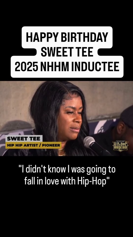 🎉Happy Birthday @sweetteethemc 2025 NHHM INDUCTEE👑
🤓Founder @djboom_lv
🎤Executive Director @mastergeesugarhill
💪🏾Executive VP @djquicksilva
🎙Historian @jayquan.hiphop.historian
🎧Music Director @dj_rbi
📽Director @wvision.co and @nicklight01
🖼Resident Artist @sceneism7art
🧢Fashion Director @trueheadzclothing
🎂Fabricators @espazino @alwowcreations
🏅Fabricator @buckeydavis
🏛Chief Curator @anotherredsummer
💻Digital Director @iamclbonline
🎭Ambassadors @hiphoptrooper
@theblingkingz
🎨Creative Director @ajkatzart
🎁Retail Director @ericaparm
🎥Videographer @birthofhiphop
🚘Transportation Director @mnmmmark
🎼Archival & Talent Director @geechiedanofficial