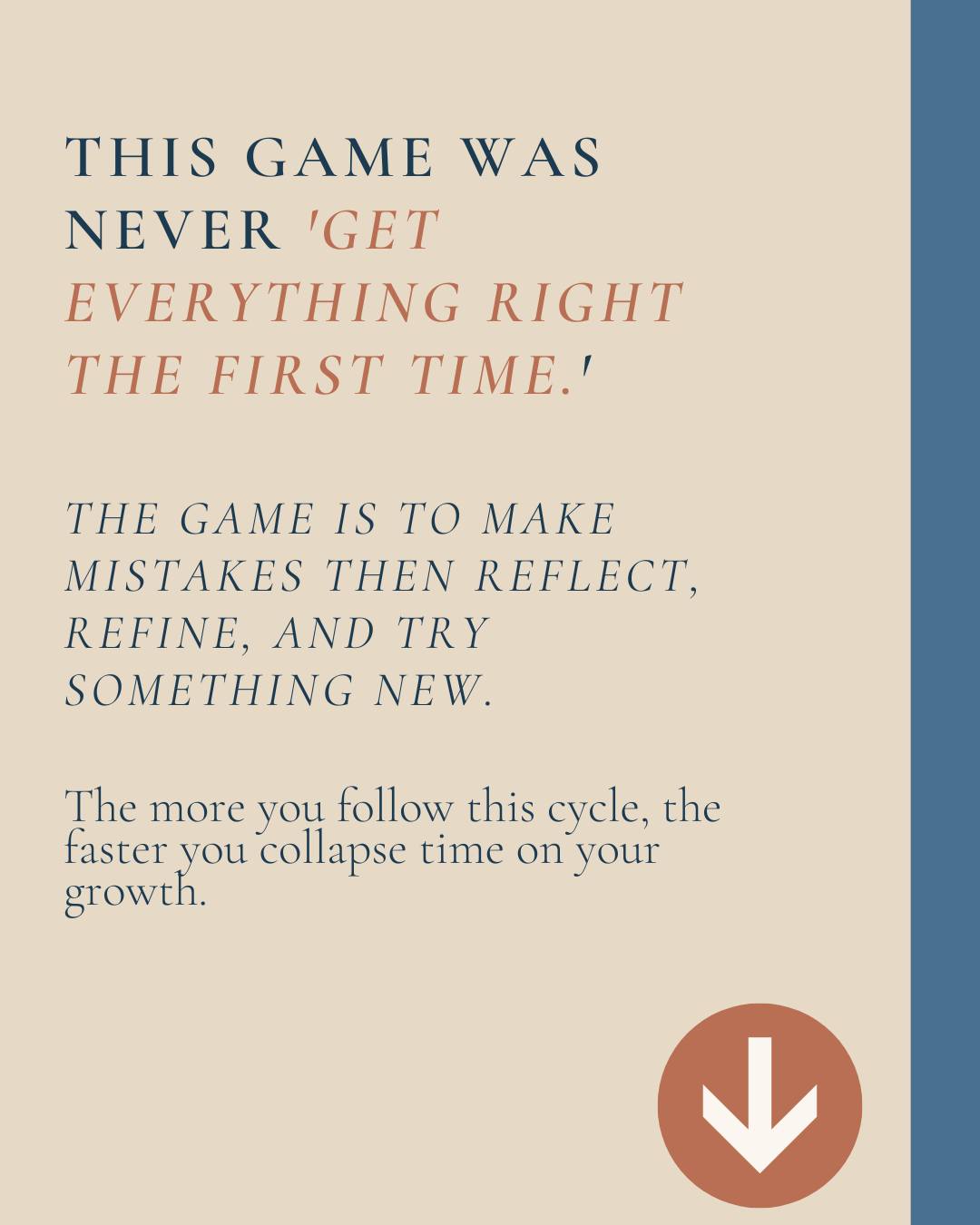 Reframe everything with this one. 🔄
You are not behind. You are not failing. You are in the cycle — and the cycle is the whole point.
Share this with a leader who needs a little grace today. 💚
#LeadershipQuotes #GrowthMindset #SchoolLeadership #FailForward #EducationLeaders