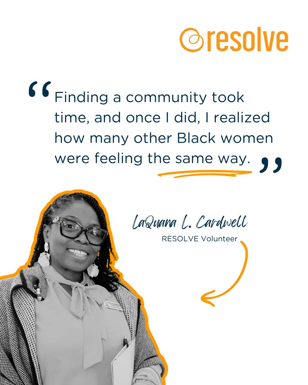 RESOLVE volunteer LaQuana L. Cardwell knows what it feels like to navigate infertility without seeing your experience reflected anywhere around you.
Black Infertility Awareness Week (BIAW) may have just passed, but this conversation does not stop here.
"No one should have to navigate those challenges alone."
Read her full blog via www.resolveorg (or in our Story link).