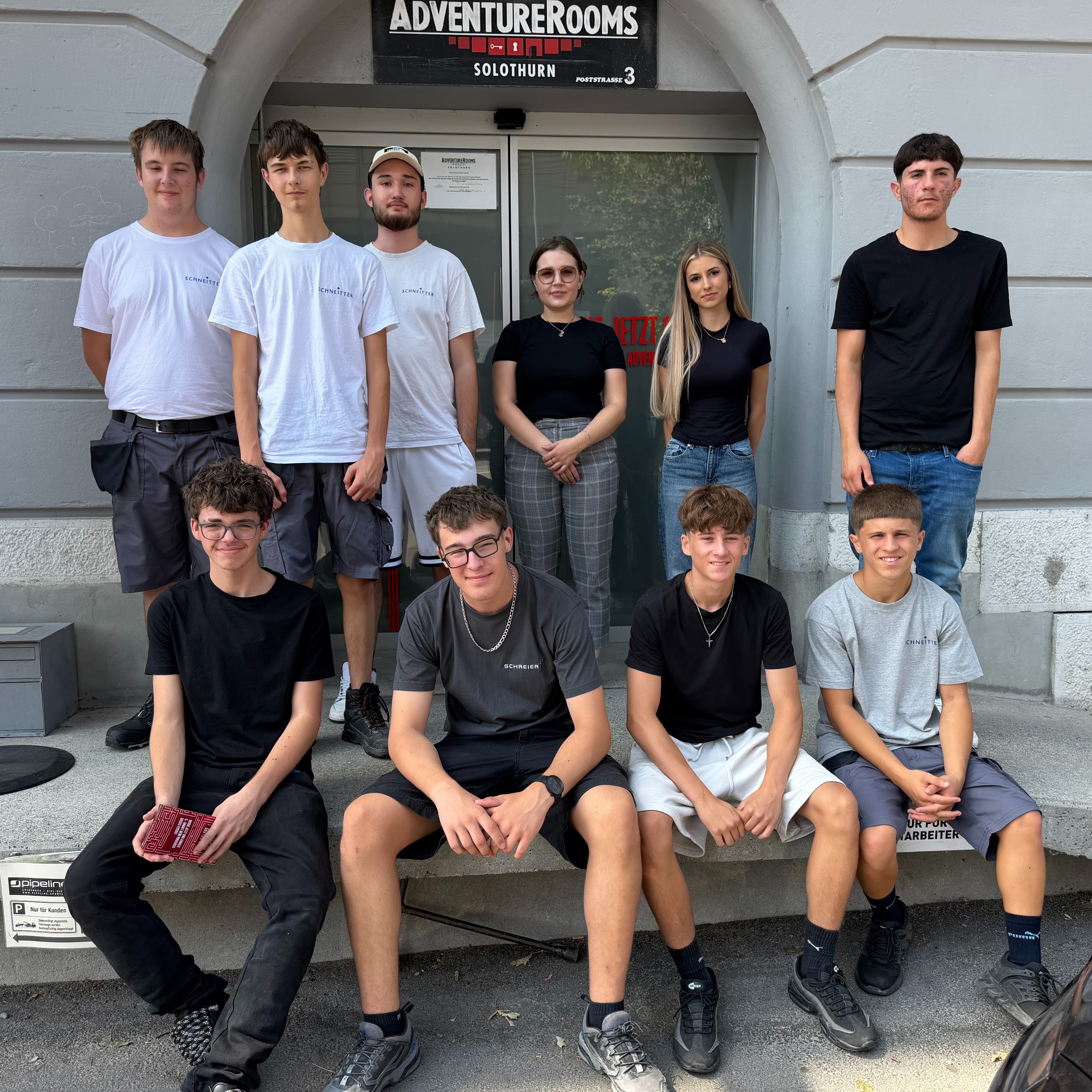 Herzlich willkommen in unserem Schneitter-Team!
Wir freuen uns sehr, unsere neuen Lernenden bei uns begrüssen zu dürfen.🎉
Zum Start ihrer Ausbildung konnten sie sich bei einem feinen Brunch besser kennenlernen und anschliessend gemeinsam einen spannenden Escape Room meistern.
Wir wünschen allen einen erfolgreichen Start, viele lehrreiche Erfahrungen und ganz viel Freude bei der Arbeit! 💪
#schneitterag #lehre #willkommenimteam