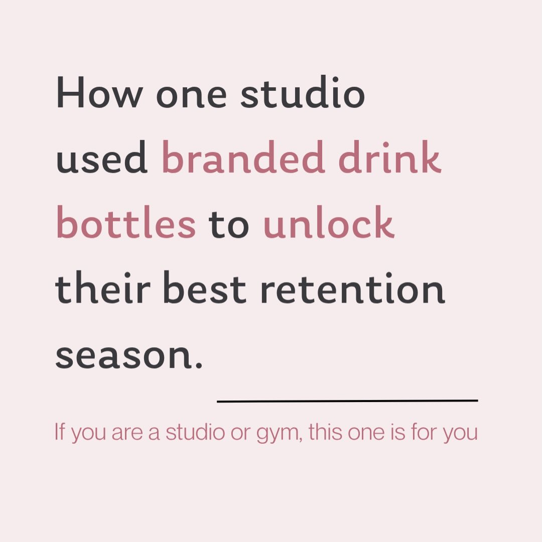 Winter is traditionally the quietest season for gyms and Pilates. As the weather cools down, it’s common to see class attendance drop…. lower motivation, holidays, illness, people putting their fitness on hold until spring. 🥶
To help combat this, our friends @cycleco.spinstudio ran a Winter Challenge at their studio
Alina, the owner explained:
“Everyone who completes the challenge earns an exclusive reward that can’t be purchased. it has to be earned. This year, that reward was the branded water bottles you produced for us.”
“While providing these bottles is an upfront investment, it’s actually a key part of our retention strategy. By giving members something meaningful to work towards, we’re able to maintain higher attendance, reduce membership suspensions, and keep more people engaged during what is typically our slowest trading period.”
“From a business perspective, the increased retention and revenue generated over winter more than offsets the cost of the merchandise, making the bottles an investment rather than an expense.”
Now that’s a pure example how the power of MERCH DONE RIGHT: it’s not a giveaway, it’s a retention tool. 💧
Want a strategy like this for your studio’s slow season? Let’s chat. 👇
#brandedmerchandise #perthgyms #perthpilates #brandedmerch #promotionalproducts