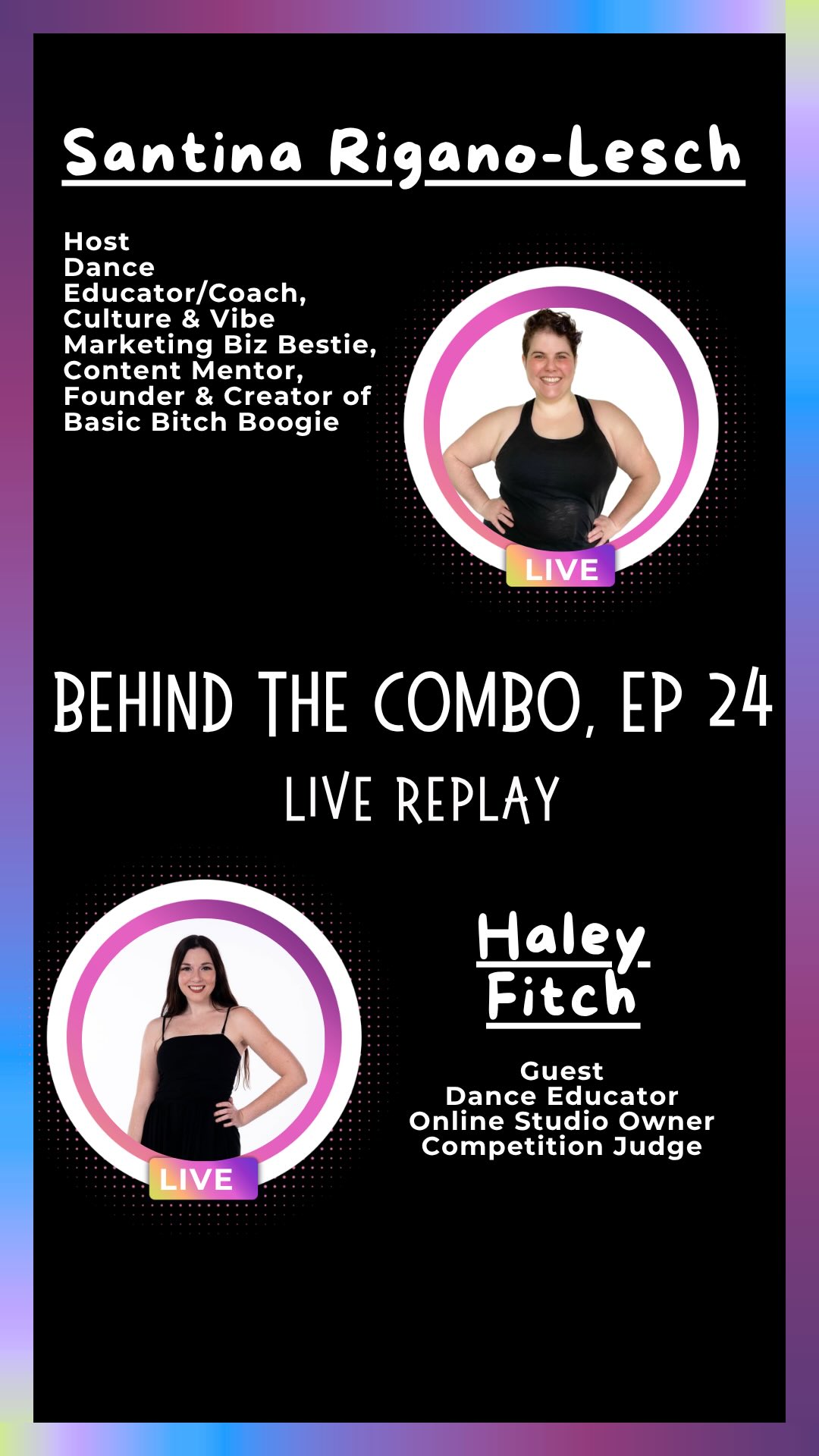 BEHIND THE COMBO | EP 24 — with Haley Fitch 🎙️✨
This conversation is for every educator who has ever had a neurodivergent dancer in their class and wondered if they were really doing right by them 👇🏻
In this episode, I sat down with Haley, Dance Educator, Online Studio Owner, and Competition Judge, to talk about what neurodivergent-inclusive dance education really looks like, and what it actually takes to build a space where every kind of brain can thrive.
Because good intentions aren't enough.
Inclusion has to be built into the structure, not just the attitude.
We explored:
→ What neurodivergent-inclusive dance education really means and when Haley felt called to make it central to her teaching
→ How running an online studio has opened doors for neurodivergent dancers who struggle in traditional studio settings
→ The most common mistakes educators make with neurodivergent students, stemming from a lack of knowledge
→ What Haley sees as a competition judge and how that lens has shifted the way she thinks about what we ask of neurodivergent dancers under pressure
→ What a truly inclusive studio looks like structurally, not just in mindset
This one is for the educators who are ready to move past awareness and into actual change.
Because built differently doesn't mean built wrong 💜
Watch the replay and share one thing you're going to take into your teaching to better support neurodivergent dancers in your studio room?