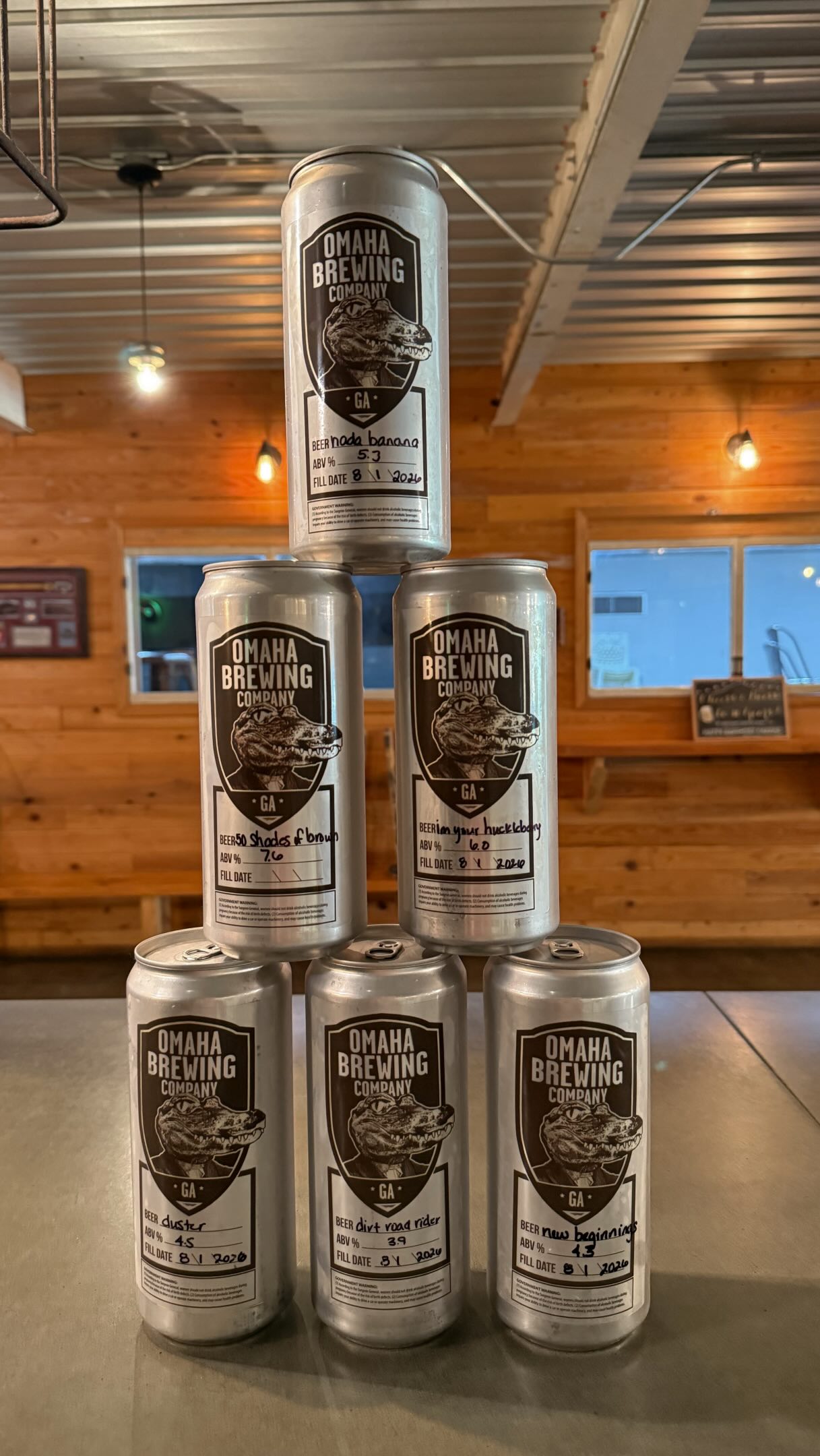 SURPRISE❕❕
To-go beer Friday is this Friday, August 7th! We will be open during renovations, for TO-GO BEER ONLY, from 10:00 AM - 5:00 PM 🍻