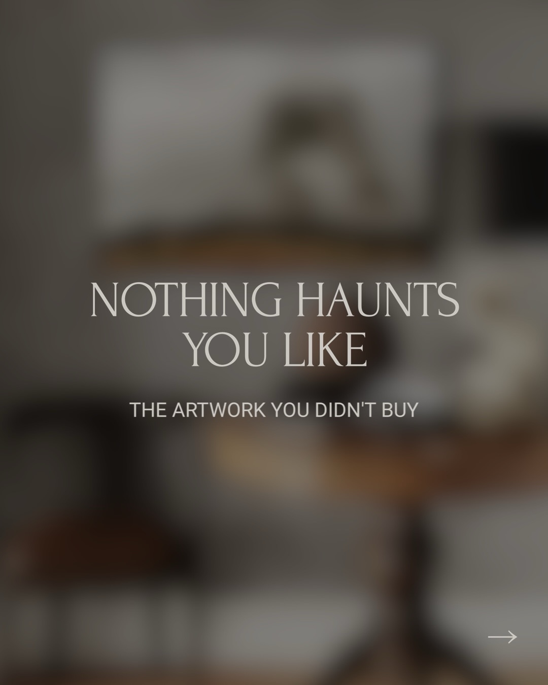 And I’m not just saying that because I’m an artist.
I cannot tell you how many times someone has reached back out trying to find that piece they saw at a festival months, or even years before!
They took my card. Told themselves they’d think about it. Went home.
And then there it was 🫠 That giant blank wall staring back at them.
Because once you’ve seen the piece that belongs there, suddenly everything else feels like settling.
One of my favorite examples happened recently.
Over THREE years ago, a woman came into my booth at a festival in Rapid City and fell in love with Devils Fog. She loved it enough to design an entire living room makeover around it.
But she didn’t buy it that day. Instead, she took my card, and eventually lost it.
For the next three years, she returned to that same festival hoping to find me again. Every. Single. Year.
I never planned to return to that festival so she never did find me again there.
Until, completely by chance, she walked into my booth at a different show almost 3 years later!
And there it was. Devils Fog!
She finally bought the artwork she had been thinking about all those years, and we finally finished the room she had envisioned around it.
I LOVE that this story got its happy ending 🙌🏽
But three years changed some things.
The original medium she first saw it in had been discontinued. My work had evolved and increased in value. The opportunity she had the first time simply didn’t exist in the same way anymore.
When you find artwork that stops you in your tracks, something you can already picture living in your home, don’t assume you’ll always be able to come back for it!
Artists evolve.
Collections change.
Editions sell.
Materials disappear.
Prices change.
I’ve watched it happen too many times!! SERIOUSLY!
Artwork is deeply personal. When something speaks to you enough that you’re still picturing it on your wall after you’ve walked away, pay attention to that. 👀
Because the right piece doesn’t just fill a blank wall. It finishes something.
And nothing haunts you quite like the artwork you wish you would’ve bought when you had the chance. ❤️💁🏼♀️