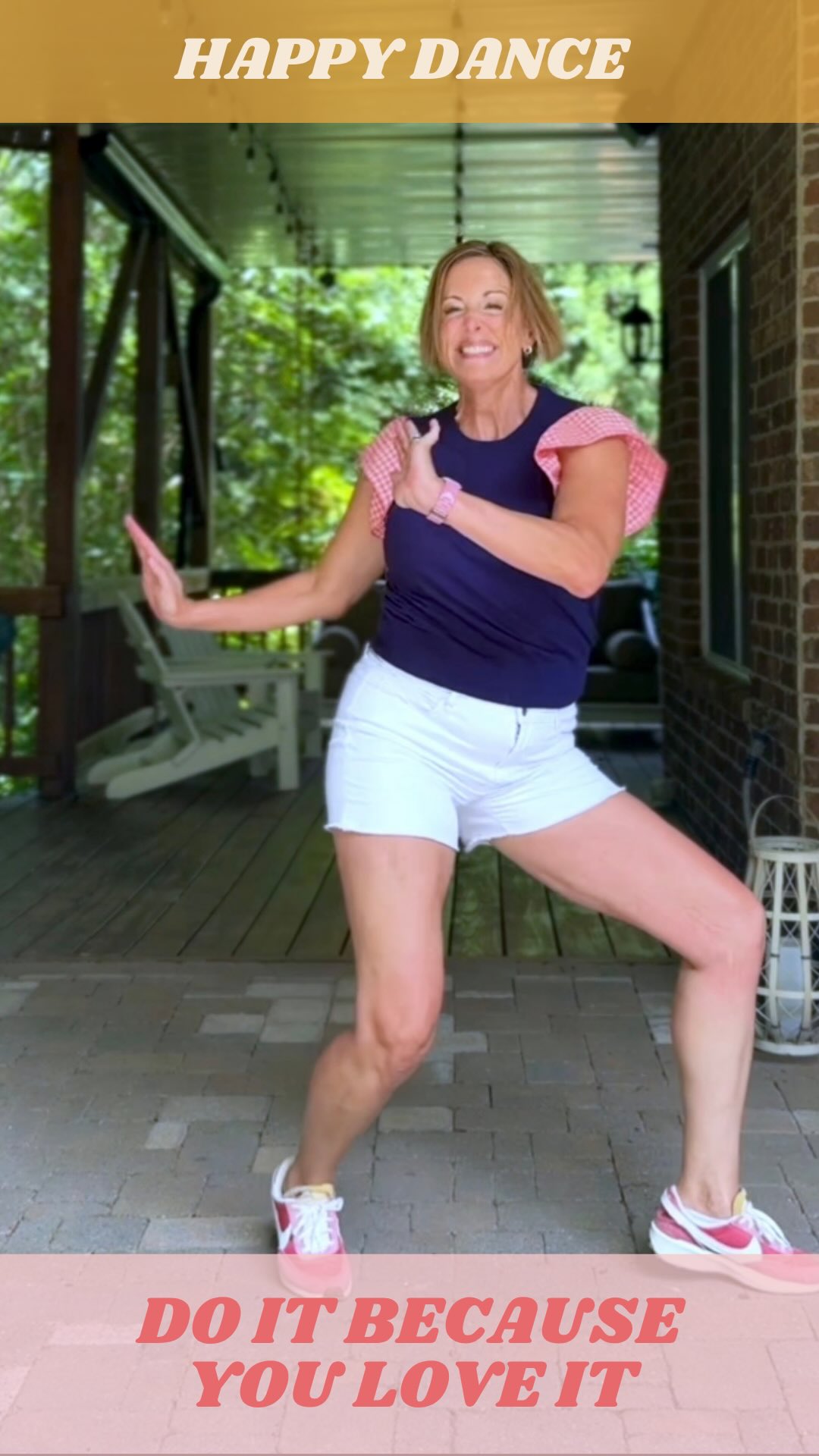 I learned this fun dance from @imperfectmomof4, but my ankle wasn’t having all the hopping. So I changed the steps, made it work for me, and danced anyway. 💃
At 53, I don’t dance because I have anything to prove. I do it simply because I love it… and that’s reason enough. 🩷
#dance #dancechallenge #over50andfabulous #MidlifeWomen
#spreadjoy