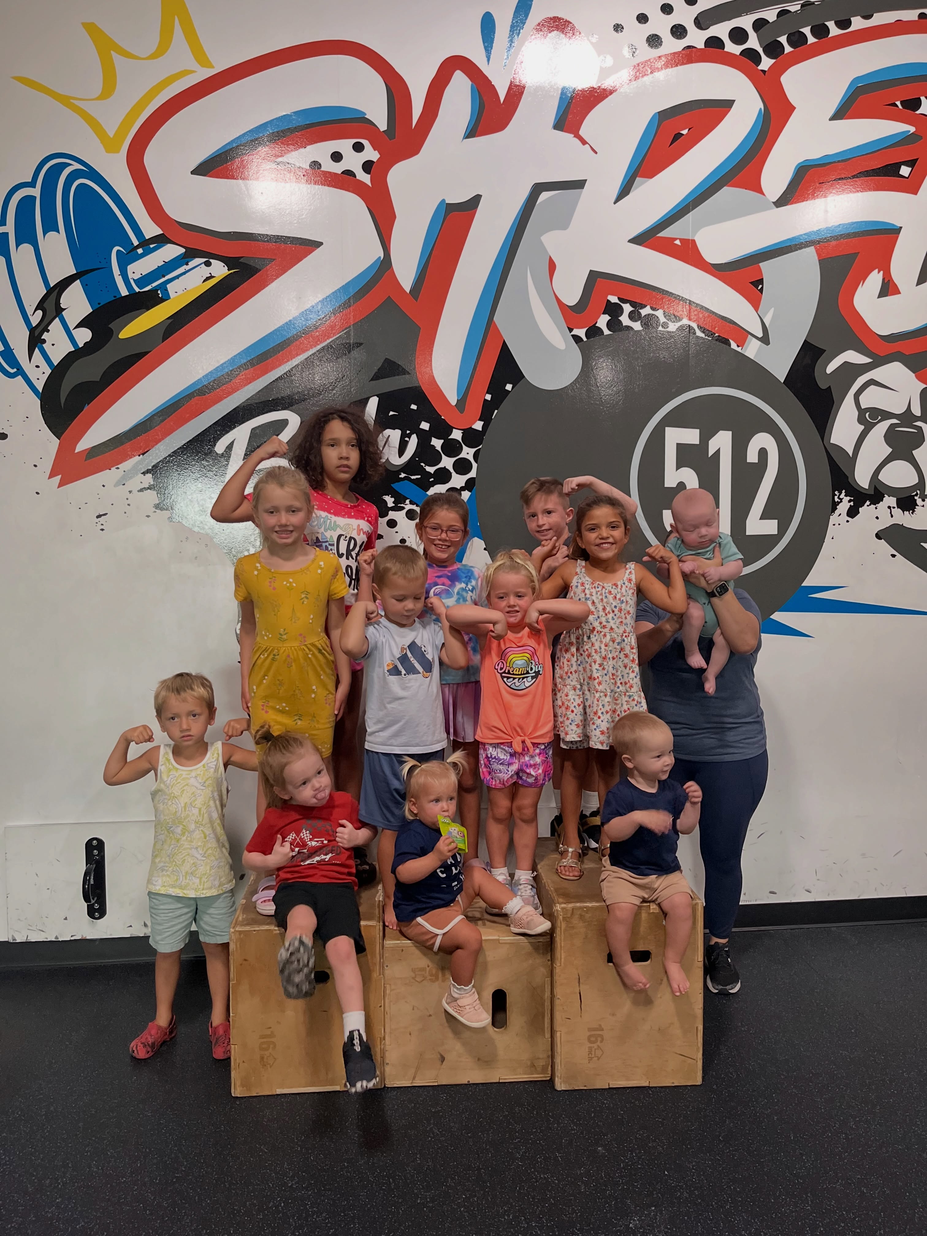 Today was all about our little athletes! 💙
Our Kids Day was filled with movement, smiles, confidence, and plenty of fun. Watching these kids work hard, encourage each other, and enjoy being active reminds us why we love what we do.
A huge thank you to all of the families who came out and made today so special. We can’t wait to do it again!
#Shred512 #KidsDay #BudaTX #KyleTX #FamilyFitness