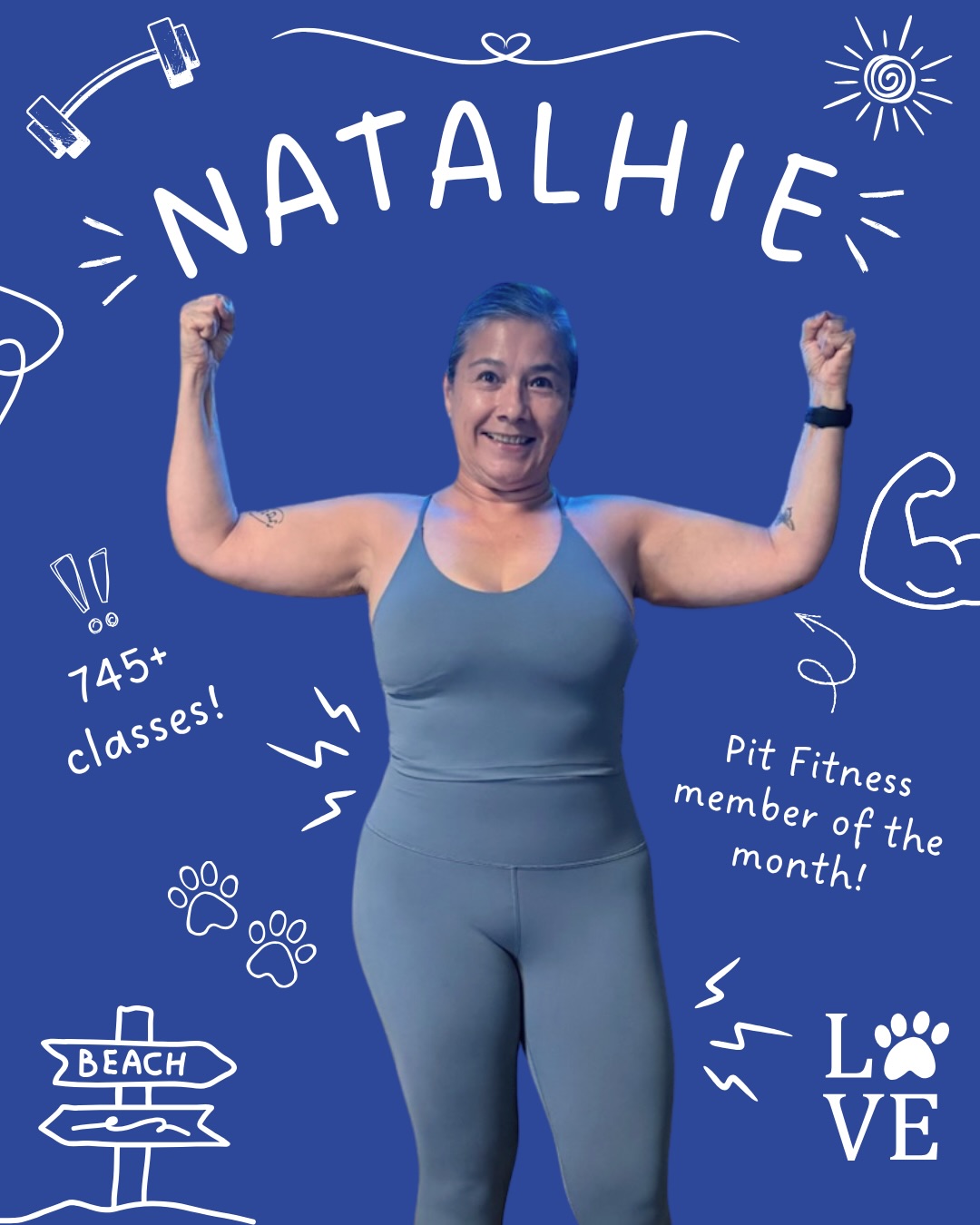 This month we are highlighting Natalhie as our August member of the month! After looking for a place where she can truly enjoy working out, she found her second home here at PIT and has racked up over 700 classes! She believes in the discipline and consistency of showing up almost every single day & always comes in with a smile on her face, ready to work! We’re so lucky to have her part of our Boynton PIT Fam and can’t wait to see everything she continues to accomplish here!
Let’s show Natalhie some love in the comments! ⚡️💚🖤
#TrainHarder #ConsistentAF #BoyntonBeachFlorida #SouthFloridaFitness #BoyntonBeachFL