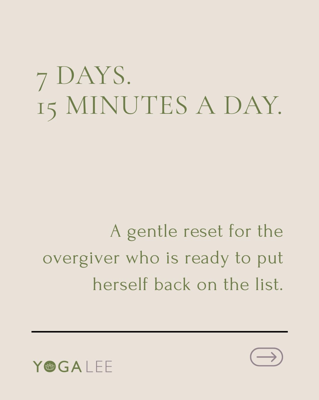 7 days. 15 minutes a day. A chance to put yourself back on the list. 💛
The Overgiver Reset is designed to help you pause, breathe, reconnect with yourself and explore what you actually need — without adding another huge commitment to your life.
You can join me live, or catch up with the recordings afterwards.
And you’ll have your Overgiver Reset Toolkit to keep practising beyond the 7 days.
£27 | Starts Monday 10th August
Ready to reset?
👉 Link in bio to join.