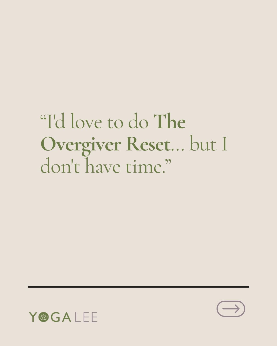 Still thinking “I’d love to do this, but…”?
I get it.
So I’ve answered some of the most common objections in today’s post. 💛
And remember if you can’t make a live session, you’ll get the recording afterwards.
No pressure. No rushing to play catch up.
Just 15 minutes a day, when you can.
The Overgiver Reset starts Monday 10th August.
👉 Link in bio to join.