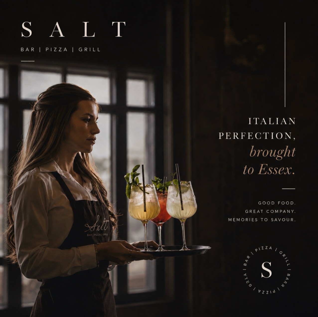 Italian Perfection, Brought to Essex
Crafted cocktails, attentive service and an atmosphere made for lingering.
Good food. Great company. Memories to savour.
📍 SALT, Maldon
#saltbarpizzagrillmaldon #maldon #essexrestaurants #essexfoodies #cocktailsofinstagram MaldonDining RestaurantExperience