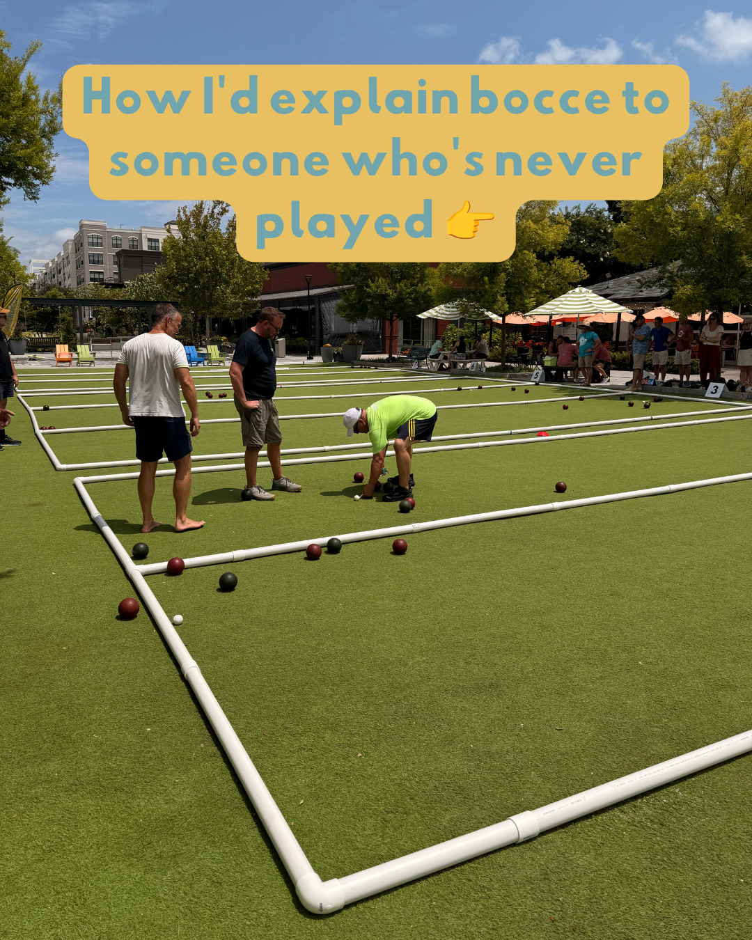 This is bocce 🤷