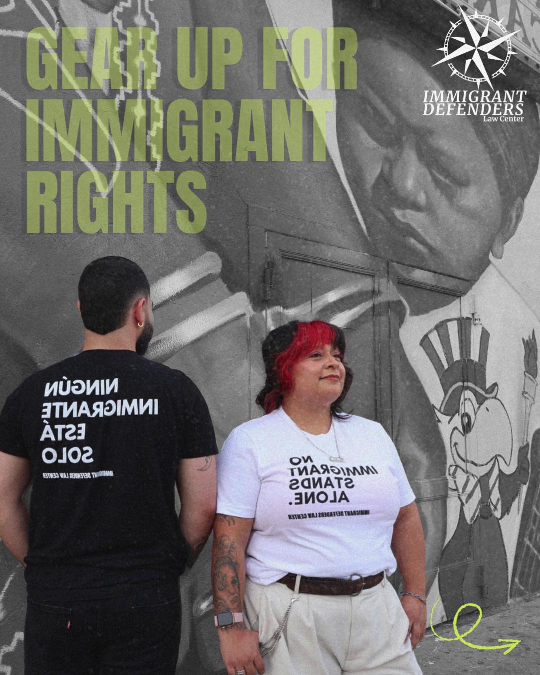 Stand with immigrants no matter where you are.
Every #ImmDefMerch purchase ensures people facing deportation have access to the legal defense they deserve.
Shop, share, and stand with us. ā https://www.immdef.org/shop
#ImmigrantDefender #DueProcess4All #Noimmigrantstandsalone