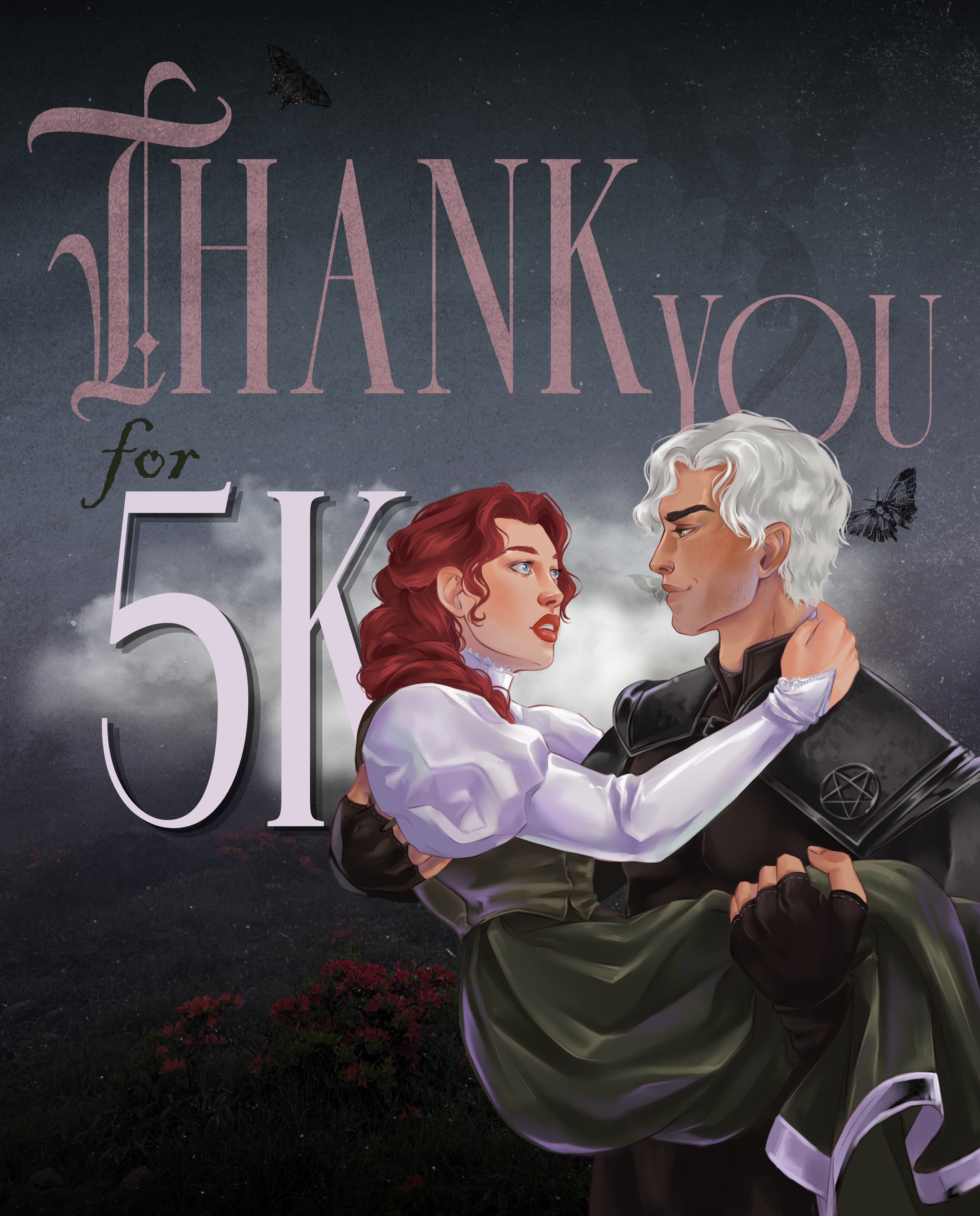 So many new faces!! Over 1,000 of you have followed along in just 2 months. I know we’re all getting excited about a certain dark sorcerer 👀 and I can’t blame you. I’m obsessed 🤭
Thank you, thank you!
🖤Stephanie
Art by @remus_illustration