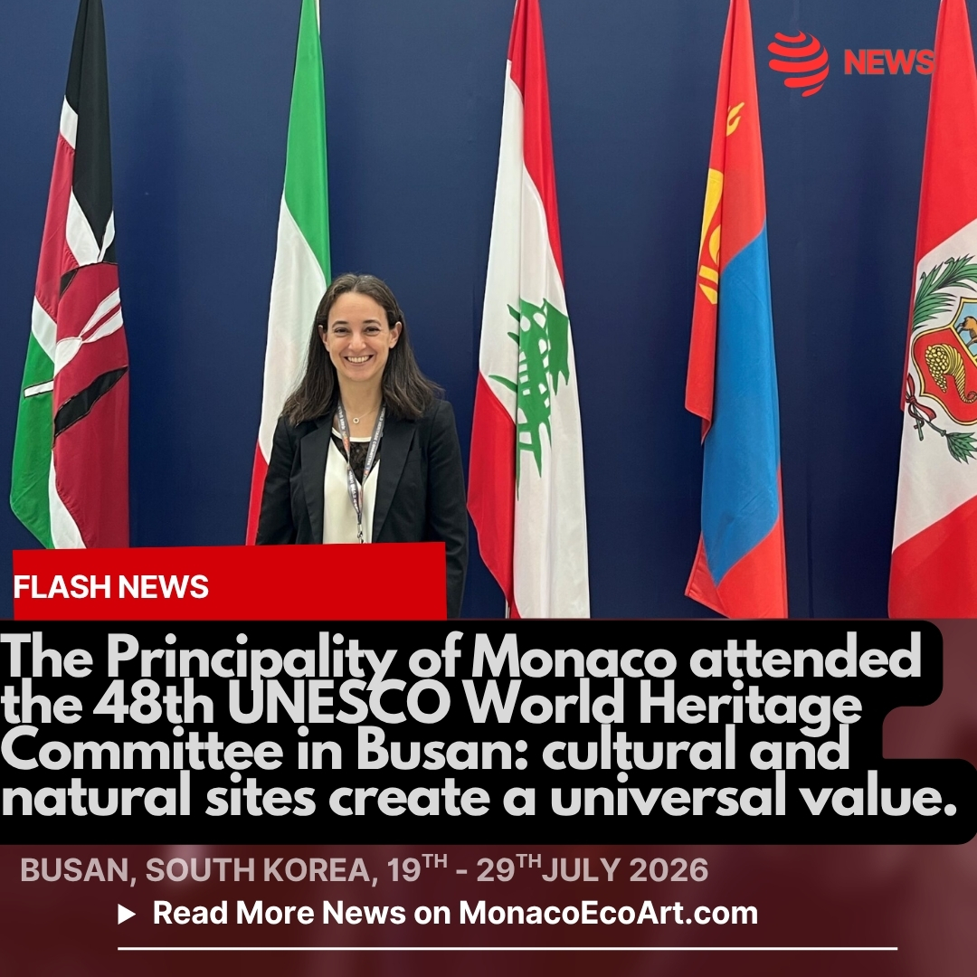 @mo.eco_art MonacoEcoArt.com #flash #news #monaco #world #heritage #culture #nature 🇲🇨🇰🇷 The Principality of Monaco participated in the 48th #session of the @unesco World Heritage Committee in Busan, South Korea, from the 19th to 29th July 2026, in the #presence of Séverine Dusaintpère, Deputy Permanent Delegate to UNESCO, who reiterated the Principality's strong #support for global #heritage #protection and institutional reforms: adopted by UNESCO in 1972, the World Heritage Convention safeguards #cultural and #natural sites of exceptional universal #value, uniting nations to protect shared treasures for future generations, bridging the #gap between nature #conservation and #human history 🖼️🎭🌳 Monaco has championed these #values for nearly half a century. Since acceding to the Convention in 1978, the Principality has consistently turned its #diplomatic pledge into impactful, global #action ♻️🌊 Today, Monaco’s #strategy develops through targeted #financial support and #strategic international alliances: Marine Conservation: Funding the World Heritage Marine Programme to protect vulnerable ocean ecosystems; Crisis Response: contributing to the Emergency Heritage Fund to safeguard sites threatened by conflict or disasters; Institutional Support: maintaining long-standing partnerships with ICCROM to train heritage professionals globally; Conflict Zone Protection: collaborating with the ALIPH Foundation to protect cultural property in active war zones AI Overview
🏛️🏡⛩️ The 48th session in Busan added 25 new properties to the UNESCO World Heritage Centre, raising the global total to 1,273 sites across 173 countries: new global #inscriptions involved France, Italy and Greece, while Comoros, São Tomé and Príncipe, and South Sudan secured their first-ever entries 📸 © @gvt_monaco - Layout and Contents by: © MonacoEcoArt.com
