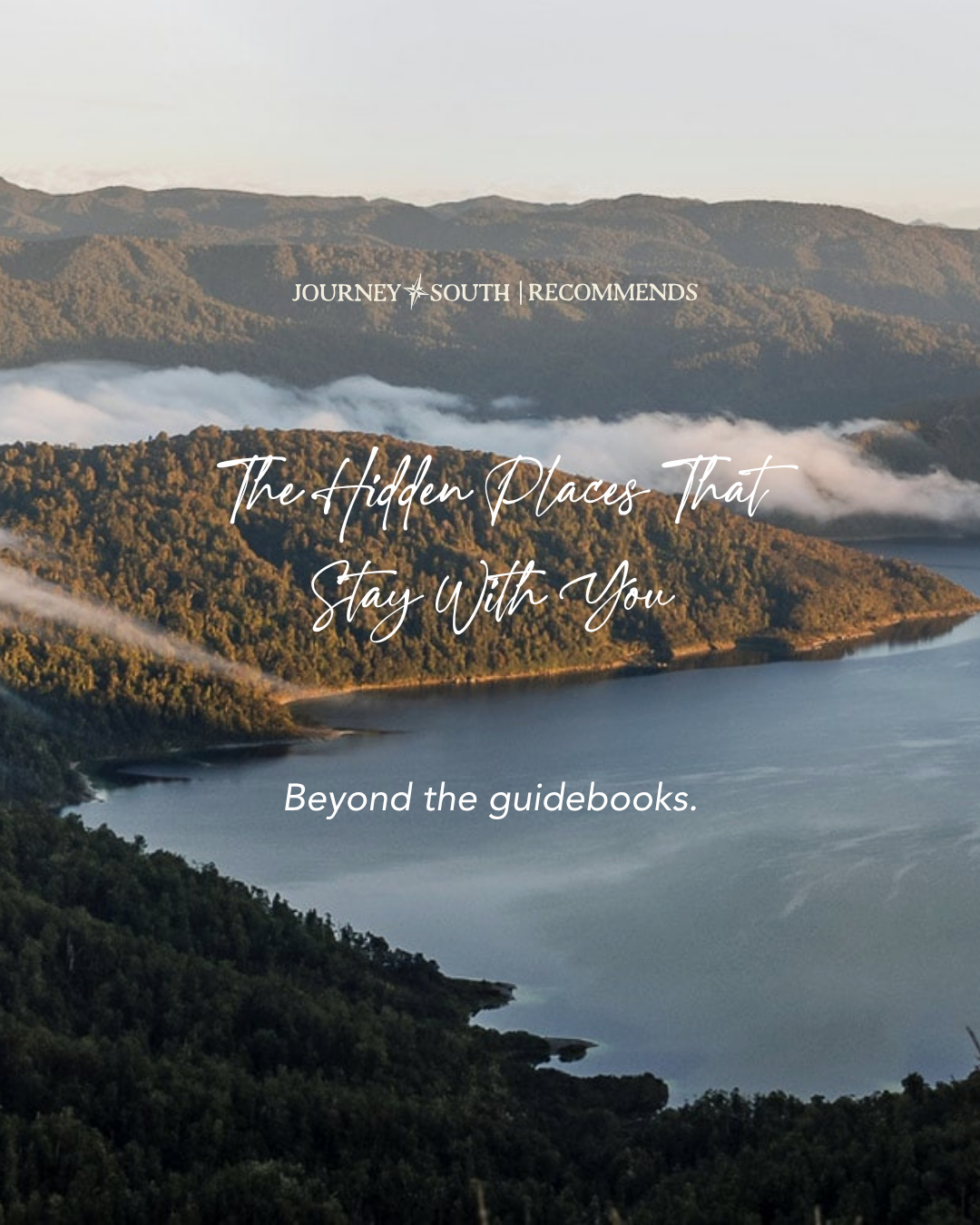 The places we remember most aren't always the ones on the front page of the guidebook 🌿
They're the quiet discoveries. The unexpected detours. The destinations that leave you feeling like you've experienced somewhere truly special.
That's why we're launching Journey South Recommends – a series sharing the places, stays and experiences our Travel Designers genuinely love, shaped by years of travelling throughout New Zealand, Australia and the South Pacific.
First up is one of Clementine's favourite corners of New Zealand: Lake Waikaremoana 💚
Remote, peaceful and surrounded by ancient native forest, it's the kind of destination that reminds you luxury isn't always about five stars. Sometimes it's about having extraordinary places almost entirely to yourself.
✨ Save this for your next New Zealand adventure, and if you're looking for an itinerary that goes beyond the obvious, we'd love to create one that's uniquely yours.
#JourneySouthTravel #LuxuryTravel #HiddenNewZealand #LakeWaikaremoana #TeUrewera #BespokeTravel #LuxuryNewZealand #TravelDesigner #TravelInspiration #ExploreNewZealand