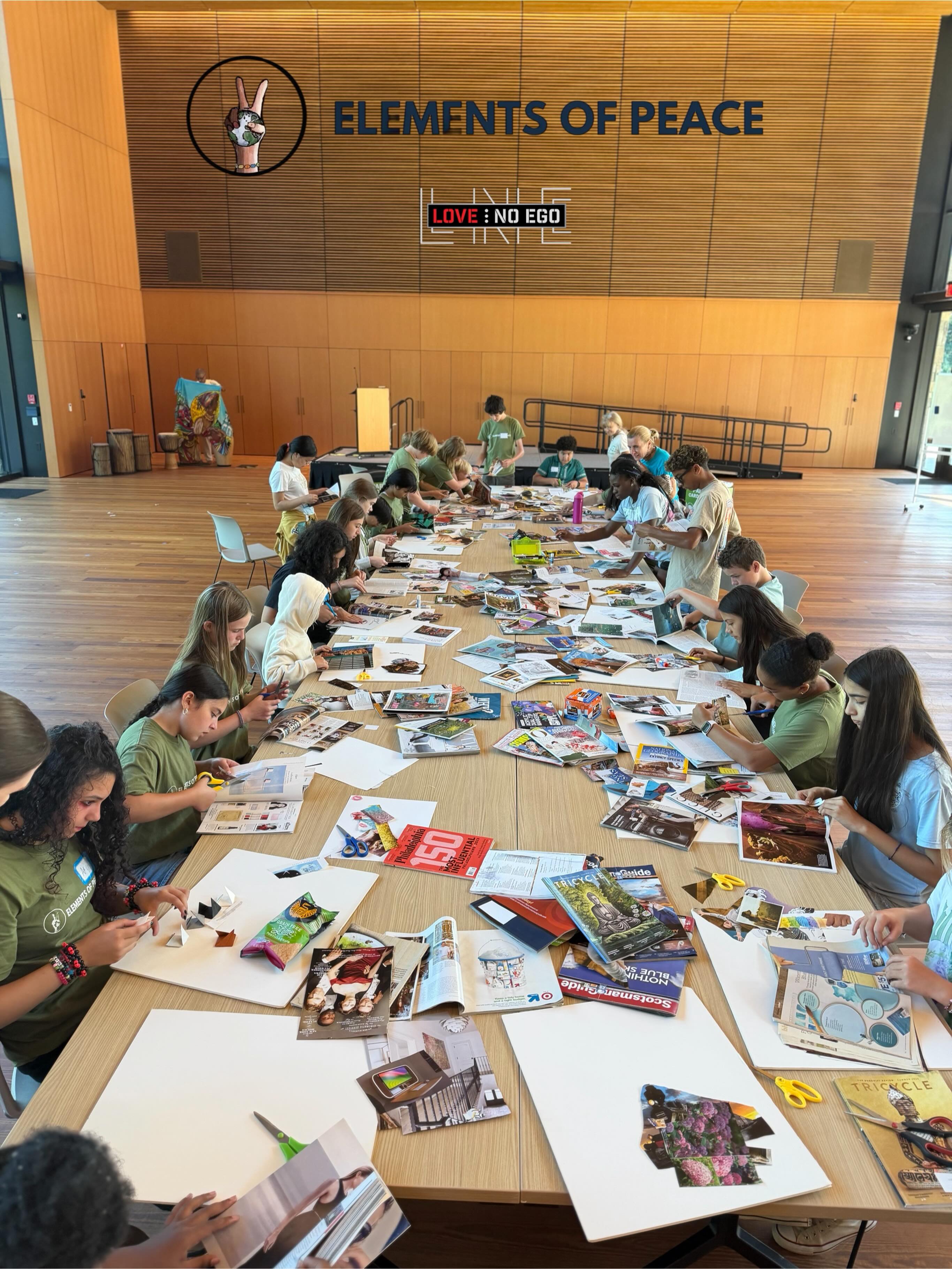 Ever seen and felt the collective vision in action? We experienced life-altering inspiration at our @elements.ofpeace camp last week!! Everyone, including campers, instructors, partners, and even parents, who got to witness and be a part of the final day, all left with an heightened level of humanity!
