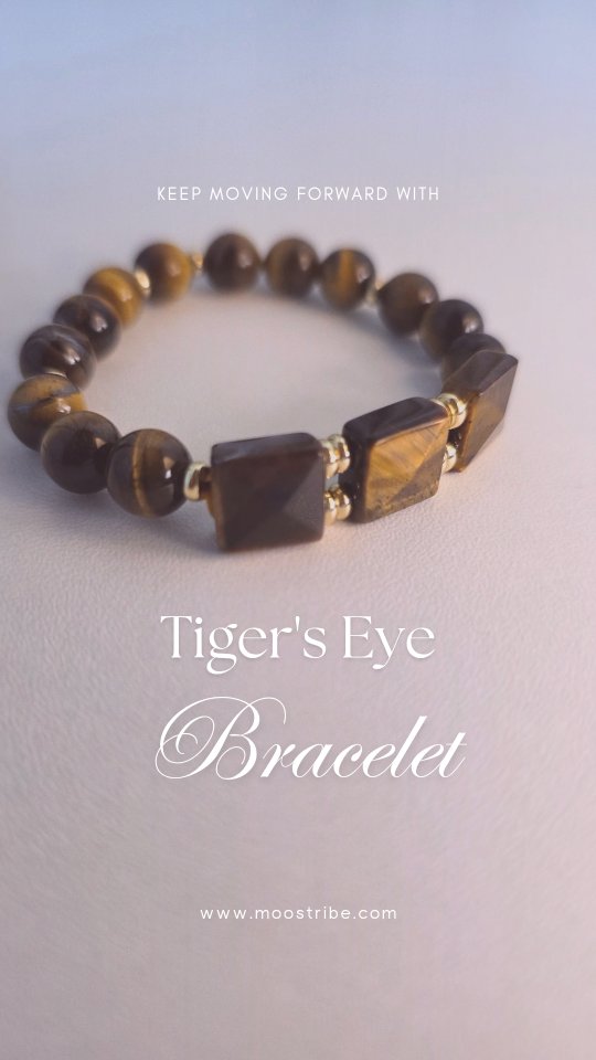 For people like us.
I’m making a Tiger’s Eye bracelet today.
Tiger’s Eye is known for confidence, courage, motivation and grounding — especially when you’re feeling stuck, uncertain or discouraged.
It’s the kind of crystal to keep close when you’re second-guessing yourself, struggling to take the next step, or letting your circumstances get to your head.
It helps you reconnect with your inner strength, stay focused on what you can control, and actually take action instead of getting stuck in overthinking.
So if you’re in a phase where you know you’re capable of more, but you just don’t feel like yourself right now…
Tiger’s Eye might be the crystal you need.