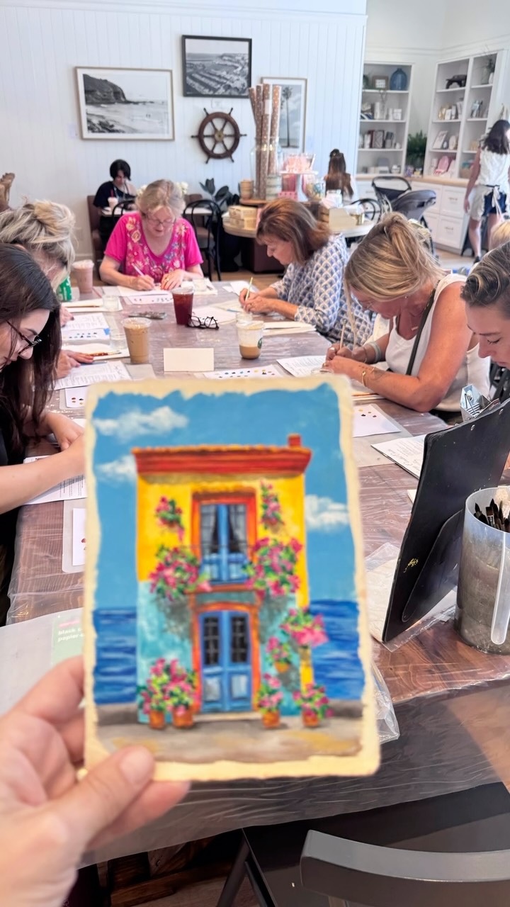 FriYAY! Another fun gouache class!
Thank you for painting!