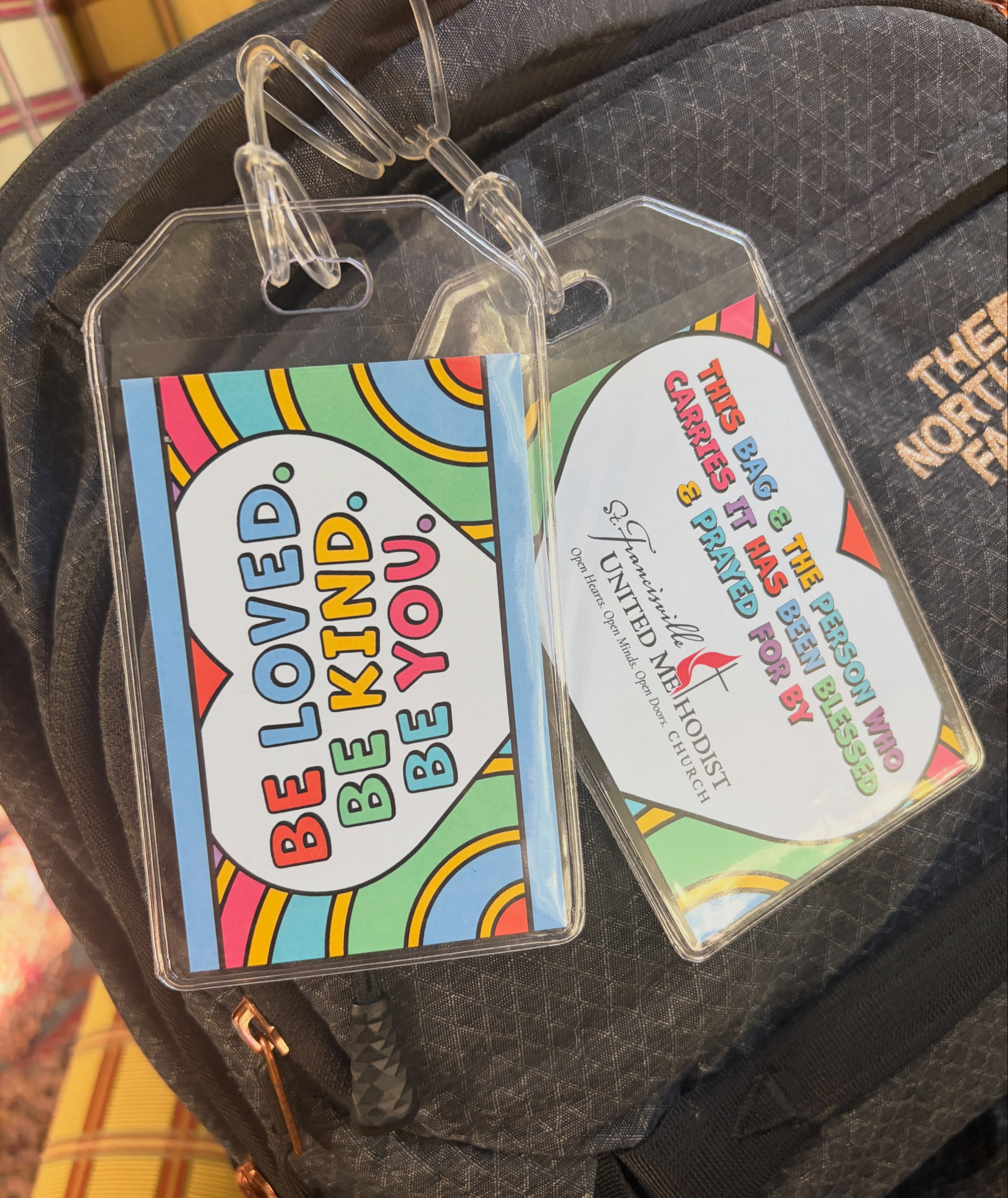 Our hearts are still full from Back to School Sunday and our Blessing of the Backpacks yesterday. If you didn’t get a backpack tag but would like one come by the church office this week, DM or email us and we’ll set one aside for you! Prayers continue for a great school year!