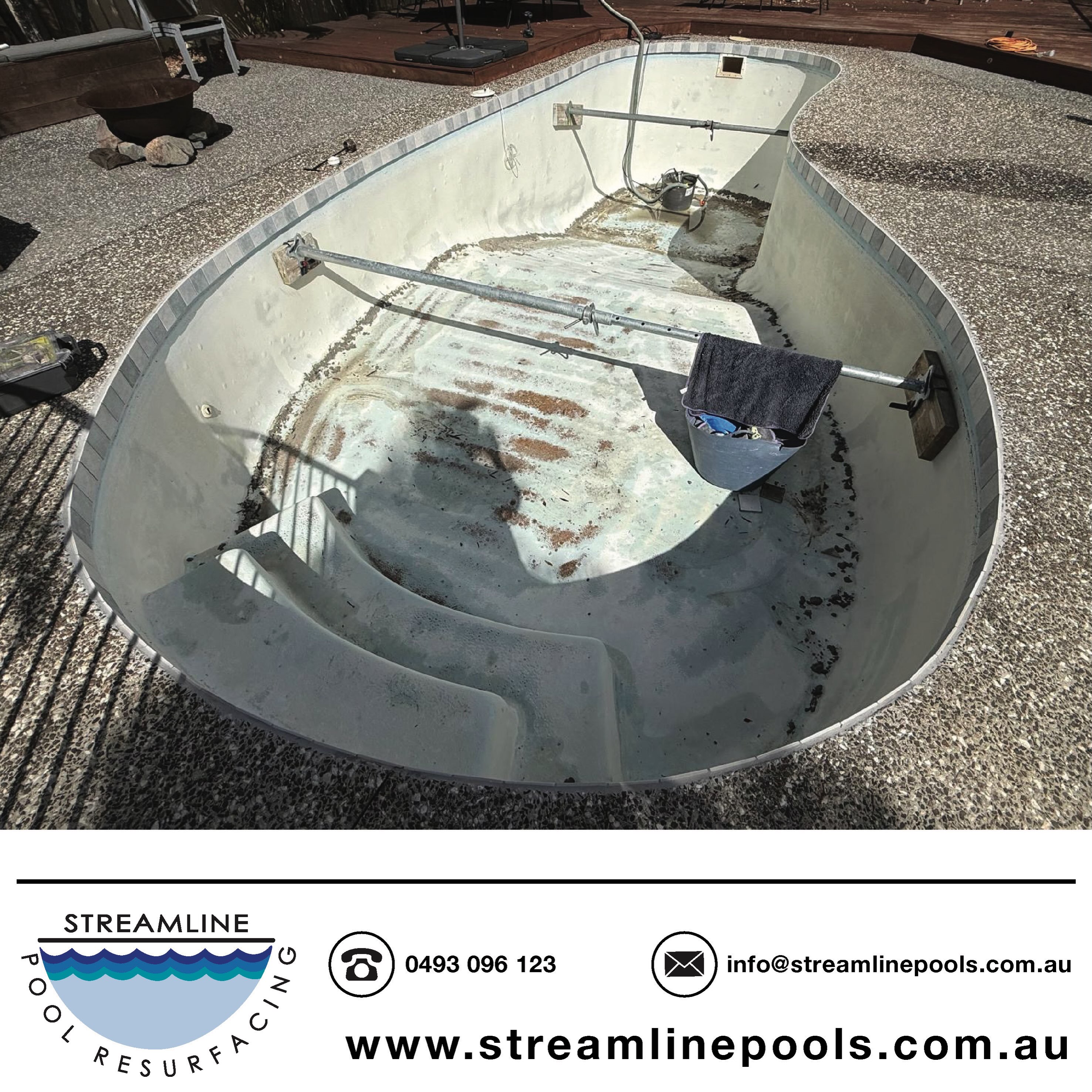 This weeks job
is a full fibreglass resurface & osmosis repair located in Buderim, Sunshine Coast
.
.
.
#streamlinepoolresurfacing
#fiberglass #maintenance #repair australianbackyard