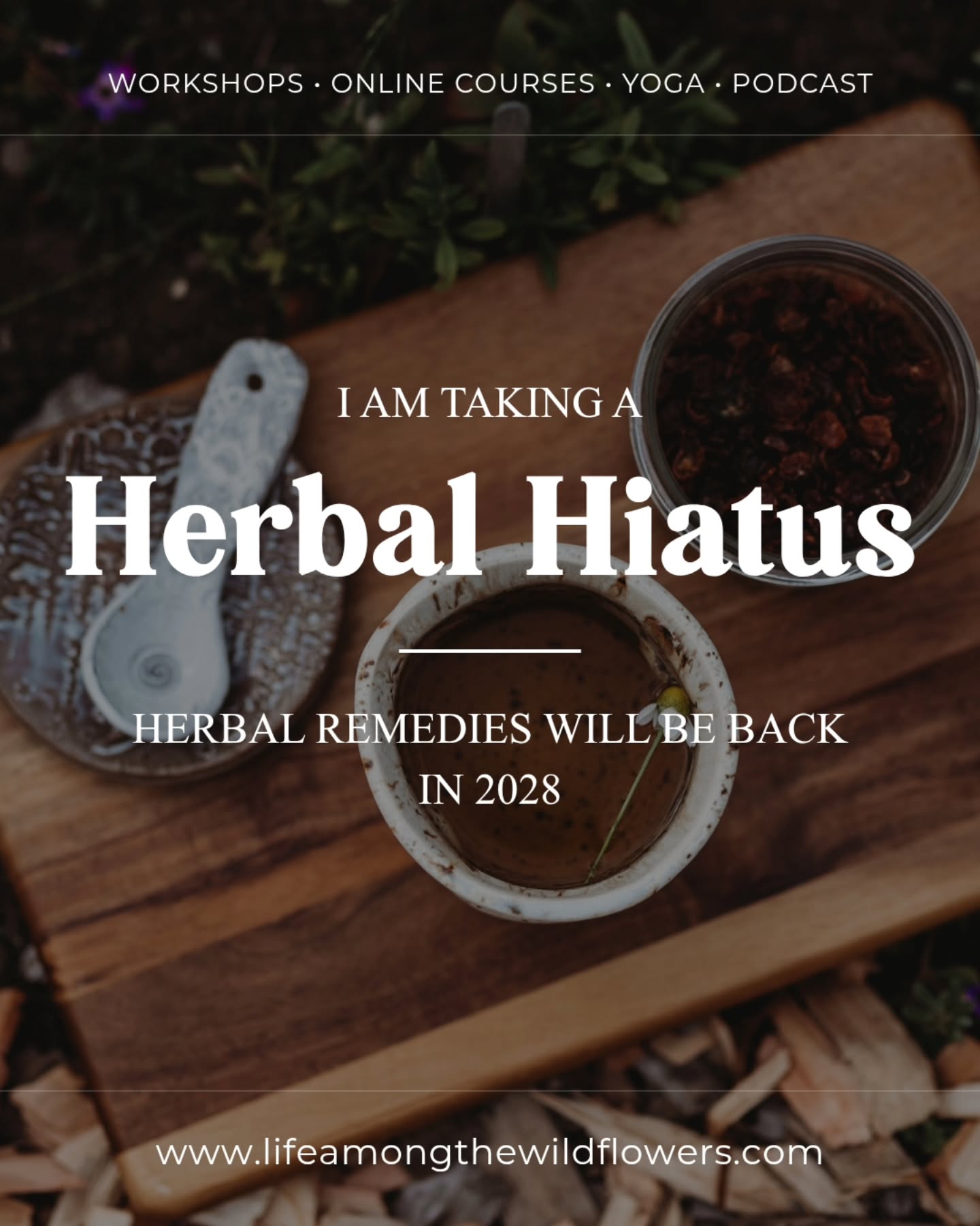 Big announcement! πΏ
To all my wonderful clients + customers from the last 6 years -- I am taking a year break from making + selling herbal remedies!
This was a big decision, and a tough one, but the Wild Things Market in September will be my last market until 2028 and I will not be offering herbal remedies during that time.
Most of you know that I am in college, studying both Holistic Nutrition and Phytotherapy full time. And most people know that my business also includes workshops, a podcast, online courses, etc. π
I've decided to take some time both for myself, focus on school, and expand these other areas of my business. Remedies + markets are a love of mine but they are also incredibly labour + time intensive. I'm so thankful to my parents + my partner who help me when they can but my mind and body are ready for a little break.
With the wildfires last year I lost all of my foraging spots, I lost many medicinal plant starts, and many of my medicinal perennials didn't back up in the garden this year because they were choked out by the grasses that invaded during evacuation. This means I've had to order more herbs than usual and that cost is just not sustainable for my small business. My standards are locally grow or foraged herbs AND keeping costs low so that my products are more financially accessible. So I need some time to get the garden flourishing again and to find some new foraging spots.
I can promise you this decision was not taken lightly. I've mulled it around for the last while, but when you know -- you know! β¨οΈ
So I'll be working hard behind the scenes for the next month and will be having a massive sell-off sale at the Wild Things Market on September 19/20! Old stock will be discounted and I'll be doing some bundle deals on recently made products. I'll have the last of my dried herbs available. Soaps. And maybe a few other items. This is a great opportunity to stock up on your favourite remedies!
* continued in comments