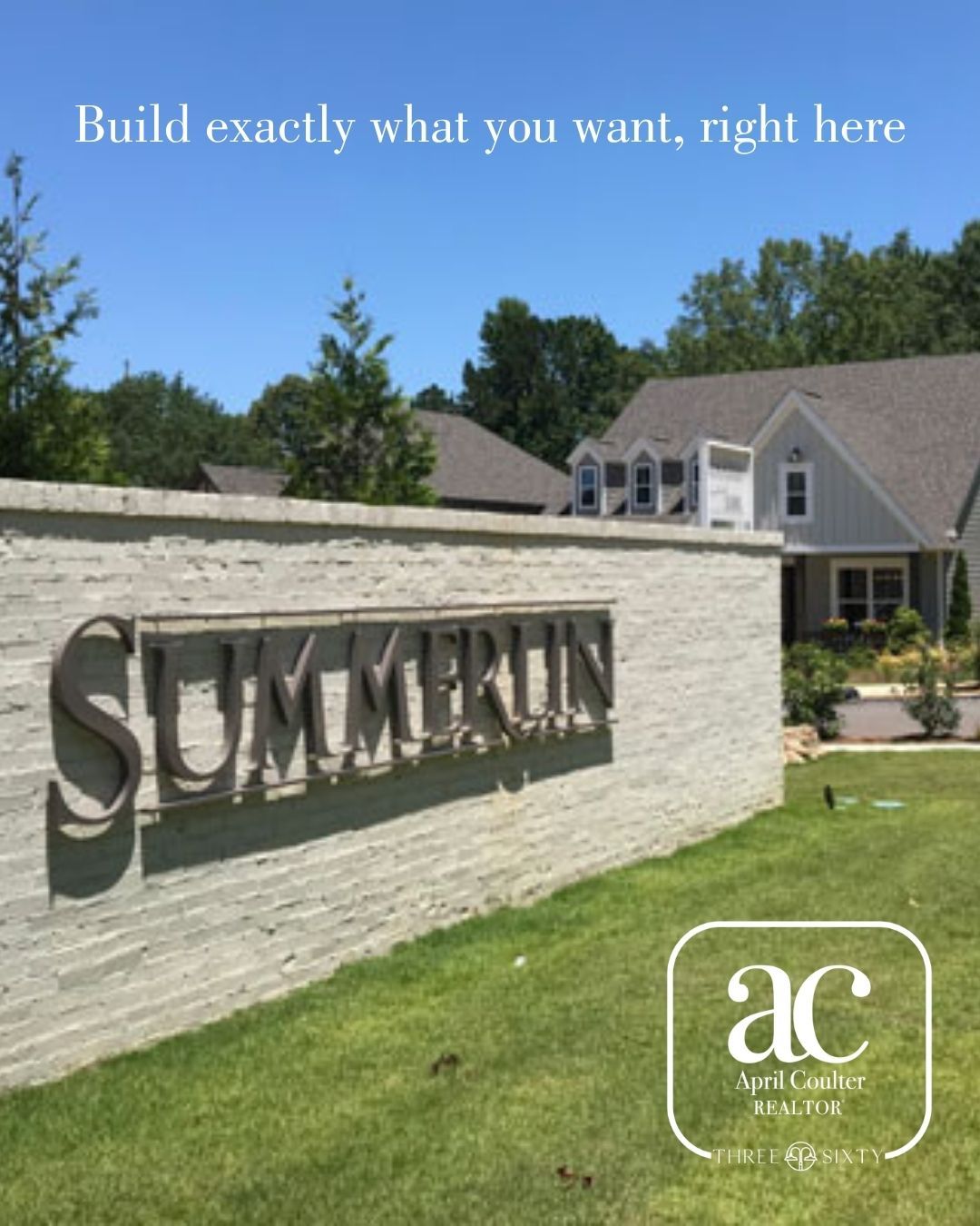 Build exactly what you want. Right here in Summerlin. 🏡
Lots like this don't come around often.
815 Summerlin Circle is one of the last estate-sized homesites remaining in Summerlin, one of Auburn's most established and sought-after communities. At roughly 0.56 acres, this is a genuine blank canvas. Bring your own builder, design your own home, and put down roots in a neighborhood with staying power.
✔️ 0.56 acres | Offered at $350,000
✔️ Bring your own builder
✔️ Public water, sewer, natural gas, and underground utilities
✔️ Zoned for Dean Road and Wrights Mill Road schools
✔️ Minutes from Publix, Hamilton Place, and Interstate 85
✔️ Waived social membership initiation fee at Saugahatchee Country Club
Established covenants and architectural guidelines protect the neighborhood's character and your long-term investment.
Ready to walk the lot or talk builders? We'd love to show you around.
📲 April - 334.618.5190
📲 Tracey - 334.444.6828
💻 815-summerlin-circle.netlify.app
#summerlinauburn #lotforsale #buildyourhome #auburnrealestate #threesixtyrealestate #leecountyrealtors