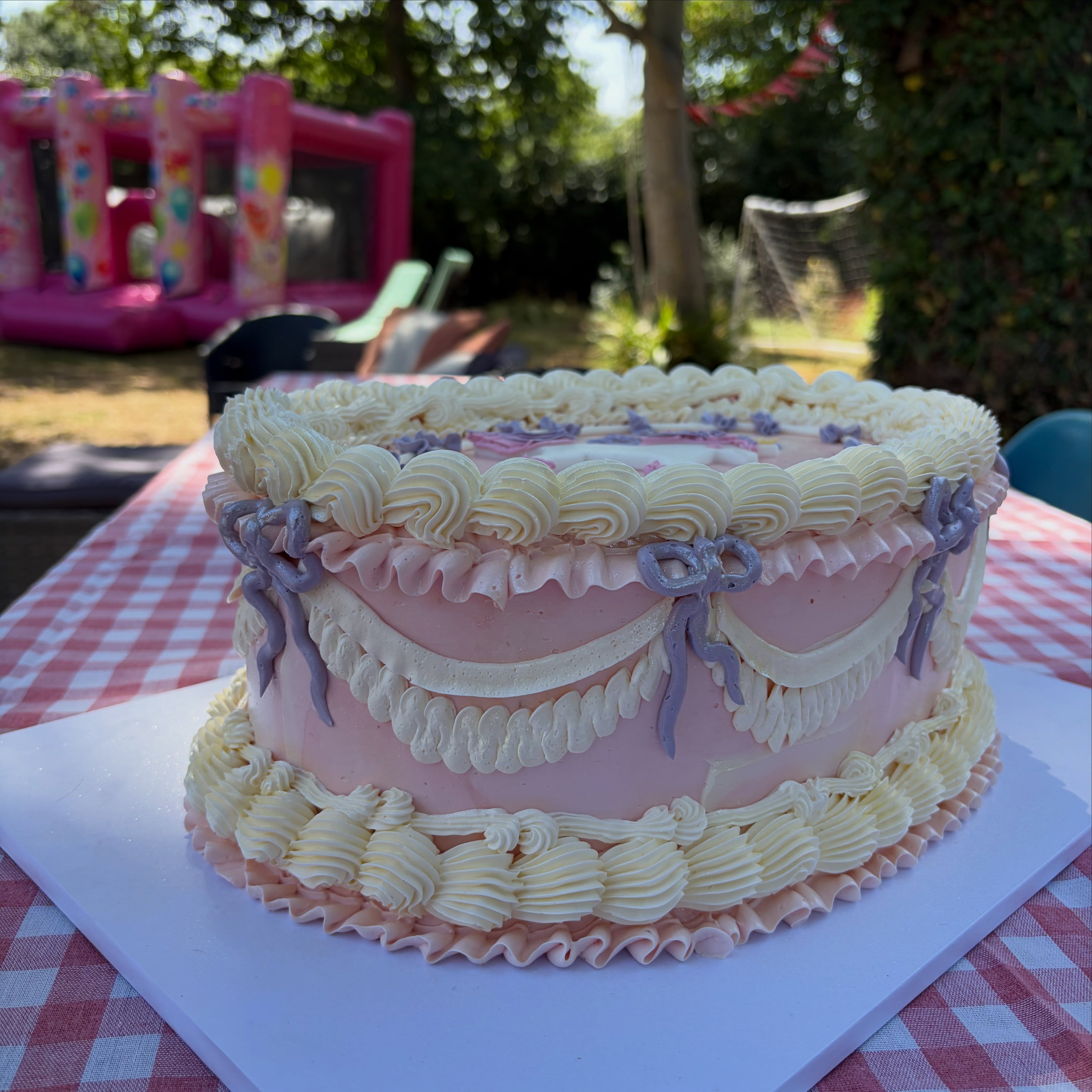 Glorious two day celebration of our brilliant Emme. We have a three year old in the house! Cake, jollof, bouncy castles, balloons, cricket, family and friends in the sunshine… pretty much near perfect as it gets tbh. We are so very lucky. 🩷🦄