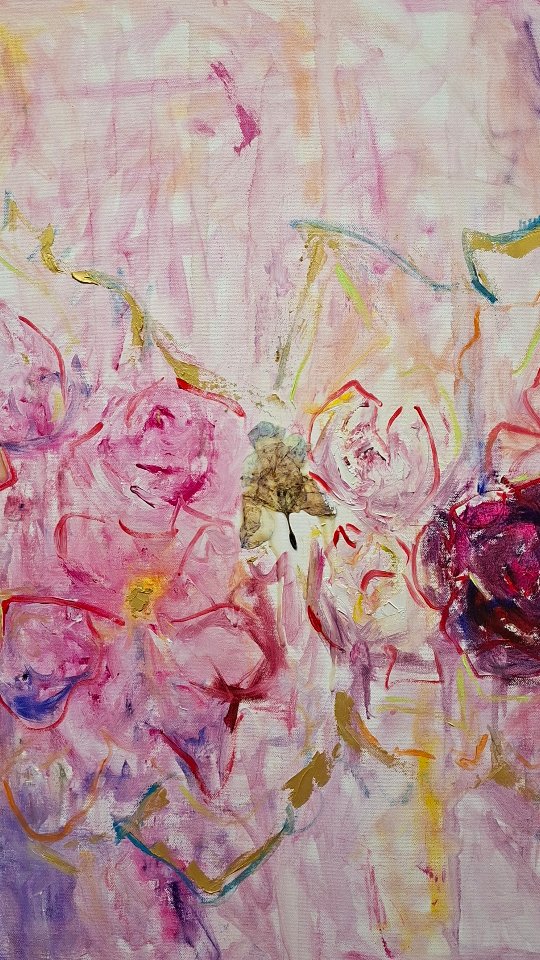Art always has a message, mine? Love ourselves better and more than anyone else can.
Less reels of men explaining what makes a woman attractive. More women knowing their worth.
Let the revolution begin! Spread the word if you agree with me!
#intuitiveart #selflove #womensupportingwomen #art #oilpainting