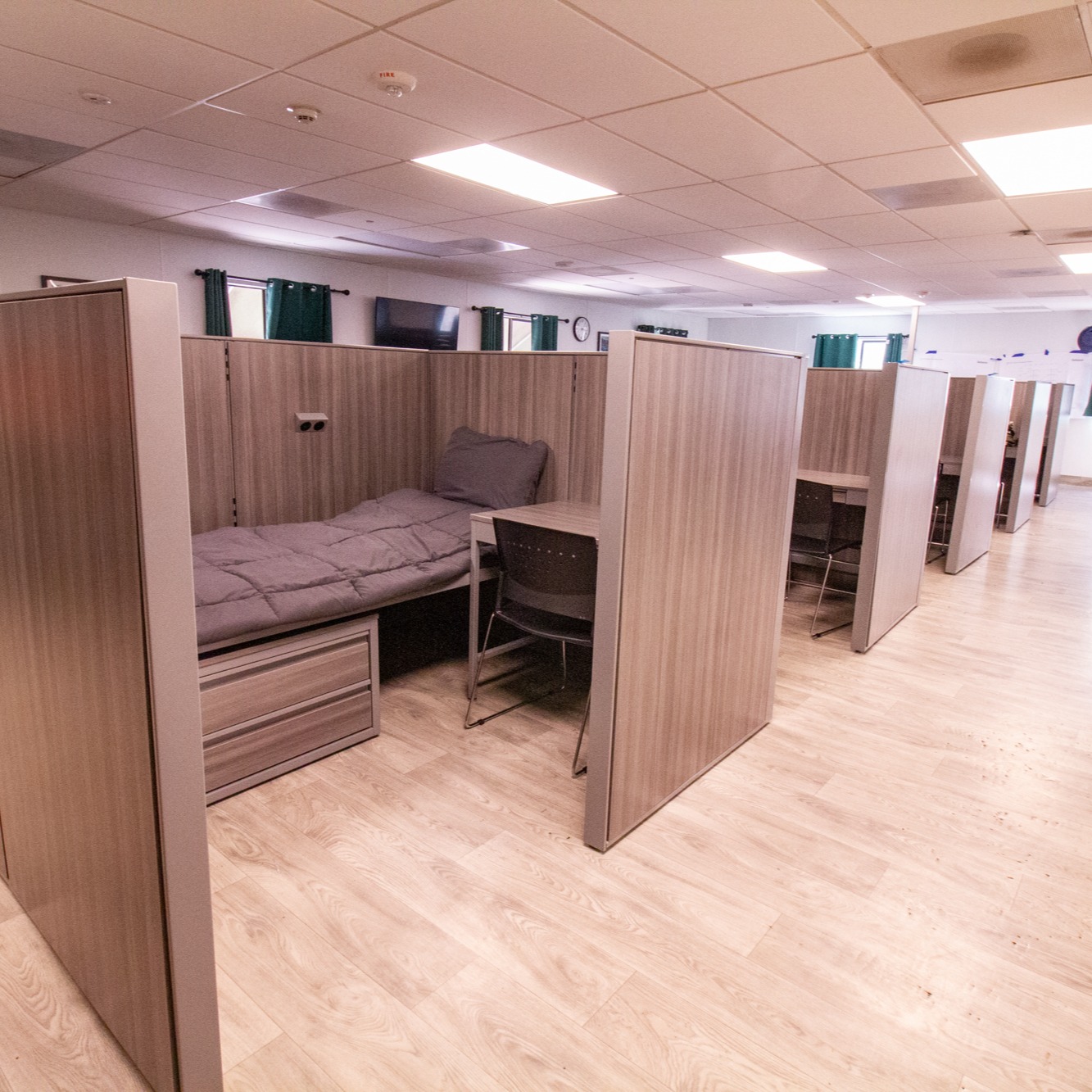 Sometimes it's not all about aesthetics... it's about impact.
We recently partnered with the Laguna Beach Friendship Shelter to create a more private, comfortable, and welcoming environment for individuals experiencing homelessness. The project transformed an emergency shelter into a space that provides greater dignity, security, and comfort for residents.
While this project looks different from many of our other public sector projects, it reflects the same commitment to supporting communities through thoughtful, purpose-driven design.
We are proud of the impact we had on this space. Read more at the link in our highlights.