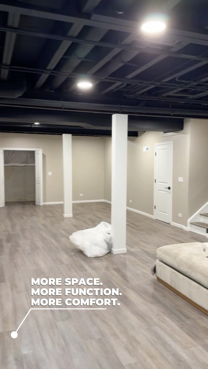 From an unfinished basement to a beautiful, functional living space🏡
For this project in Naperville, IL, we completely transformed the basement into a comfortable and practical part of the home
We handled the full remodeling process — from framing, insulation, and drywall to painting, trim, and final finishing details
We also added a fully finished bathroom and a dedicated storage area to make the space even more functional for everyday living
Now, instead of unused square footage, the homeowners have a space that can be used as a family room, home office, guest suite, playroom, or entertainment area
📍 Naperville, IL
Thinking about finishing your basement? Contact us today and let’s turn your unfinished space into something your family can enjoy for years to come