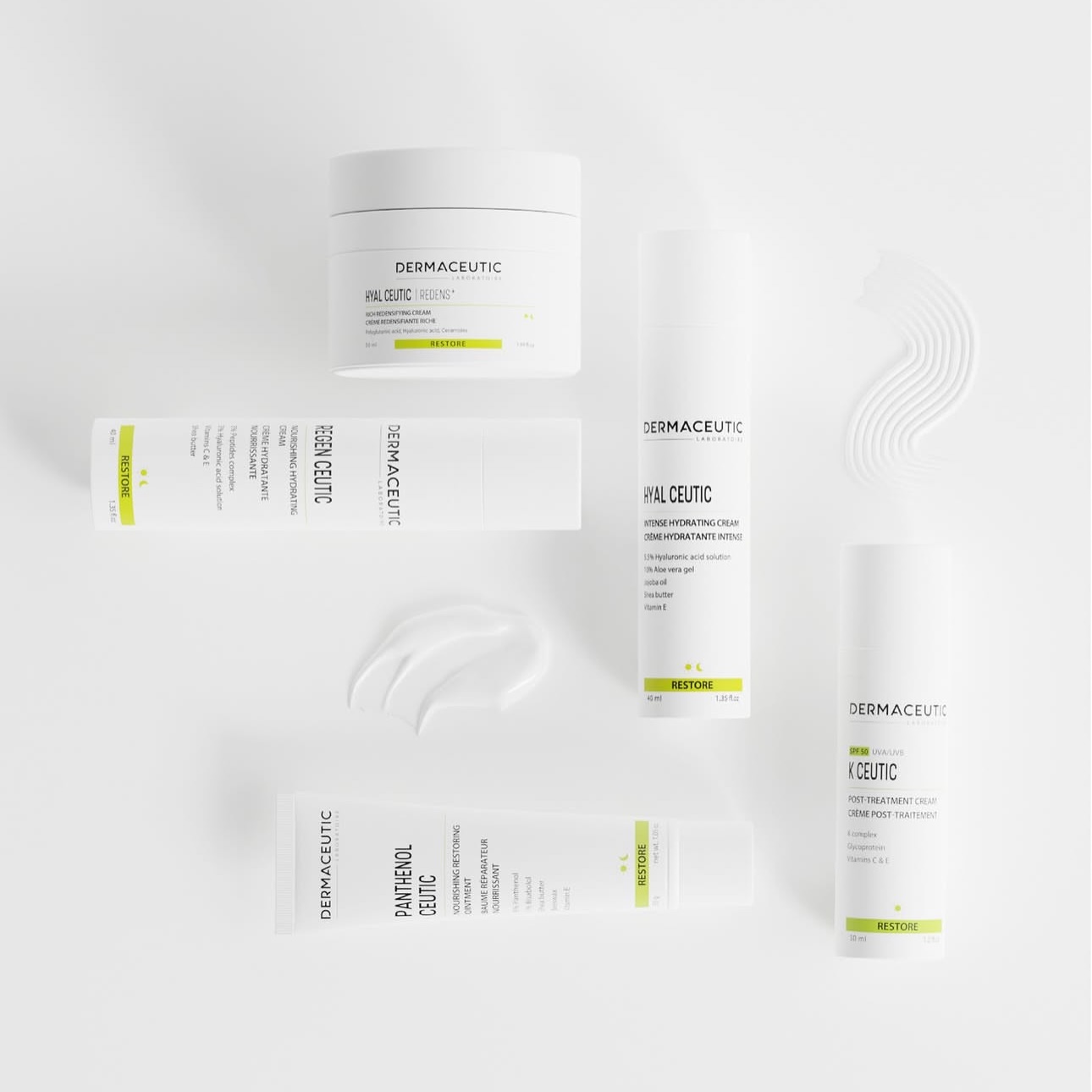 🌟Skin recovery, redefined.
Discover RESTORE - Dermaceutic’s range of expert repairing creams designed to nourish, soothe and restore the skin’s natural balance.🍃
From post-aesthetic treatments to everyday hydration, each formula is powered by Skintelligent Science, combining high-grade ingredients like hyaluronic acid, peptides, and ceramides for optimal comfort and visible results.🤩🧖🏽♀️
#Dermaceutic #RestoreRange #SkintelligentScience #ExpertSkincare #hydration