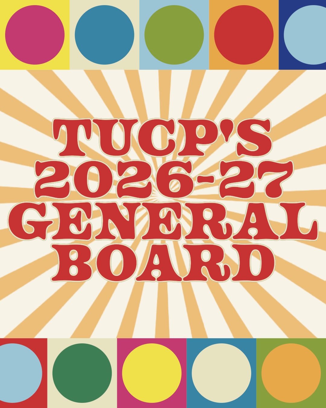 Meet the rest of the spectacular 2026-2027 board, consisting of our Programming, Marketing, and Finance Boards! 🎉
Together, our team runs the behind-the-scenes of every TUCP experience from start to finish! ✨ We can’t wait for you to see what we have in store for this year 👀🔥
See you soon, Tulane! 🙌