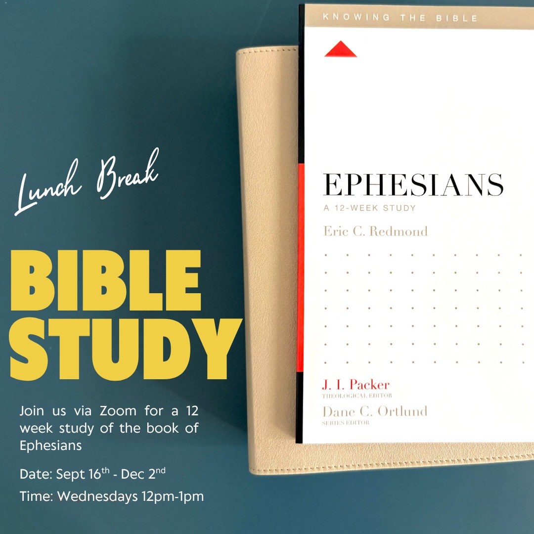 Join us via Zoom for a 12 week Bible study of the book of Ephesians. We will meet via Zoom on Wednesdays from 12pm - 1pm for a Bible study of the book of Ephesians.https://www.illuminatethetruth.org/event-details/lunch-hour-bible-study